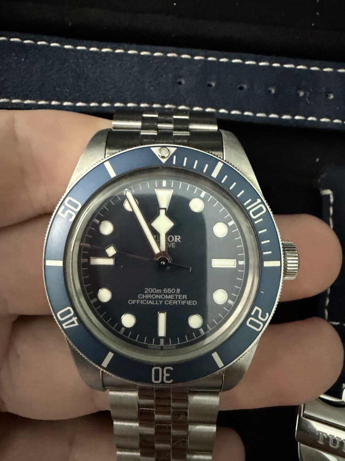TUDOR Black Bay 58 Blue M79030B-0001 Full Set