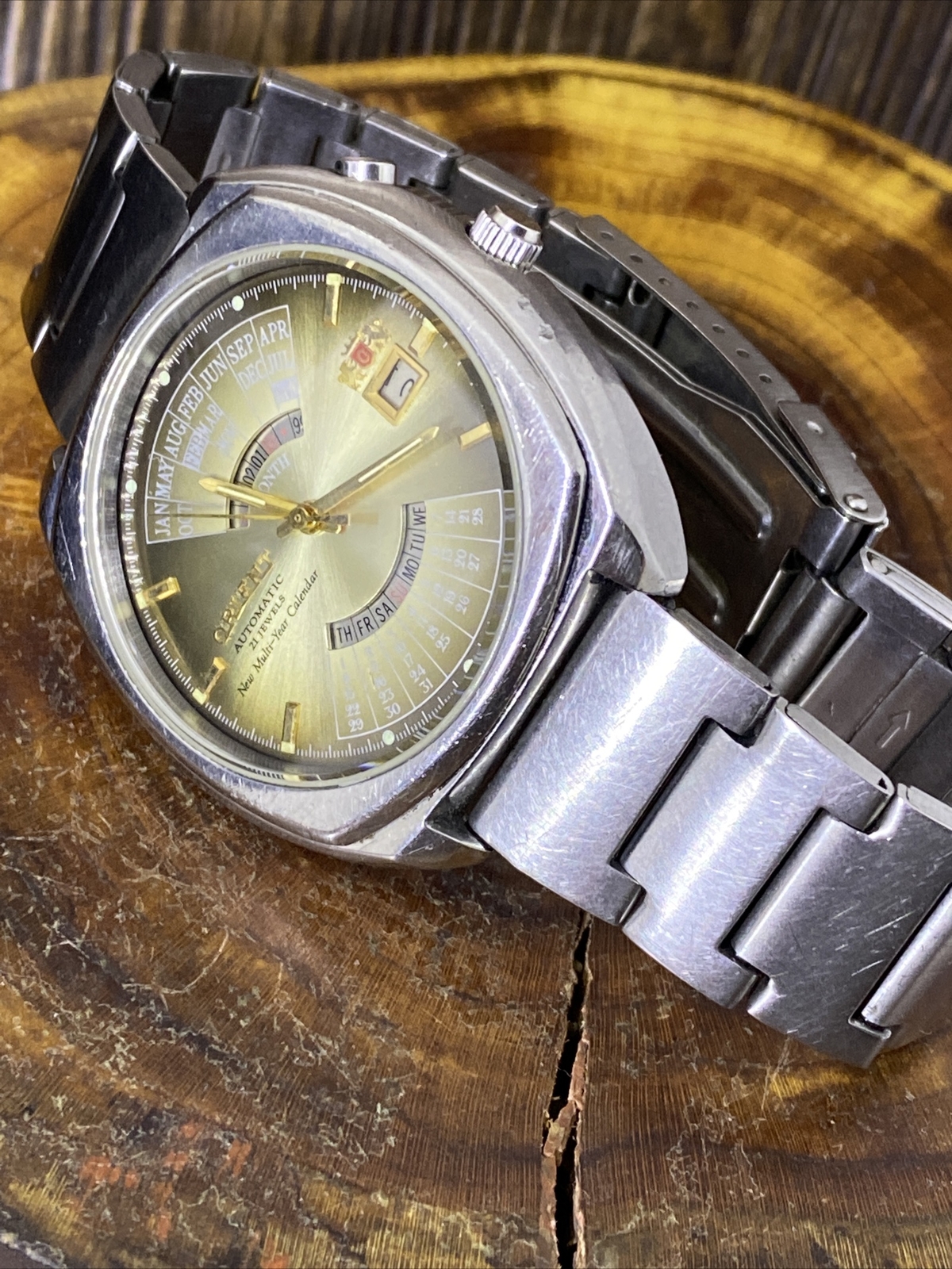 Watch Orient College Perpetual Multi Year Calendar Automatic Vintage #3619