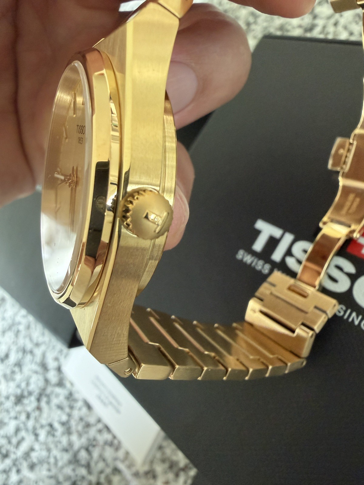 Tissot PRX Gold 40MM Quartz – T1374103302100