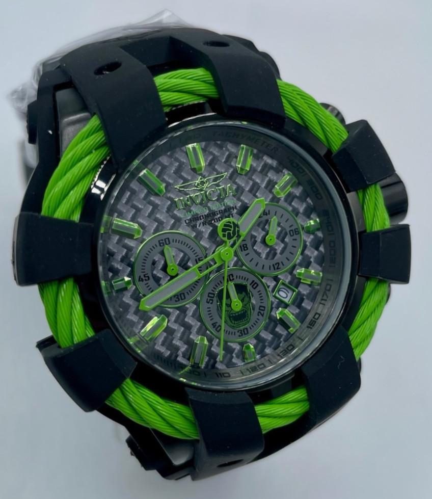 Invicta Marvel Hulk Men’s Watch – 50mm, Black (26009)