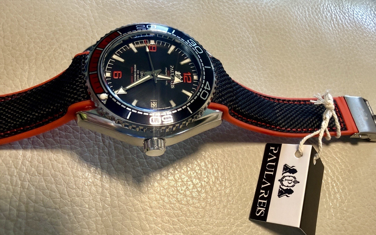 PAULAREIS Casual Waterproof Men’s Watch Luminous Automatic Mechanical Great Gift