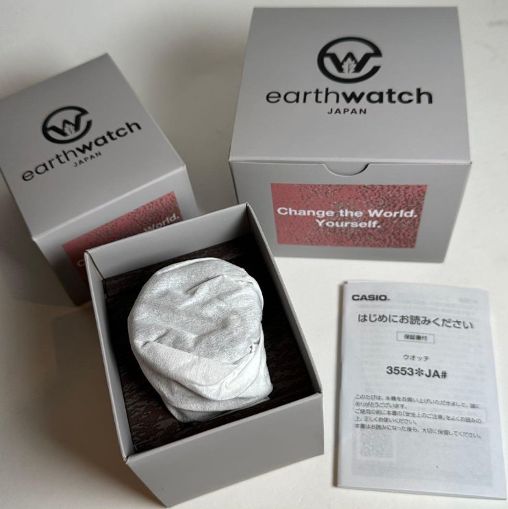 Earthwatch Japan & Casio G-Shock Collaborated New Watch【GW-9502KJ-8JR MUDMAN】