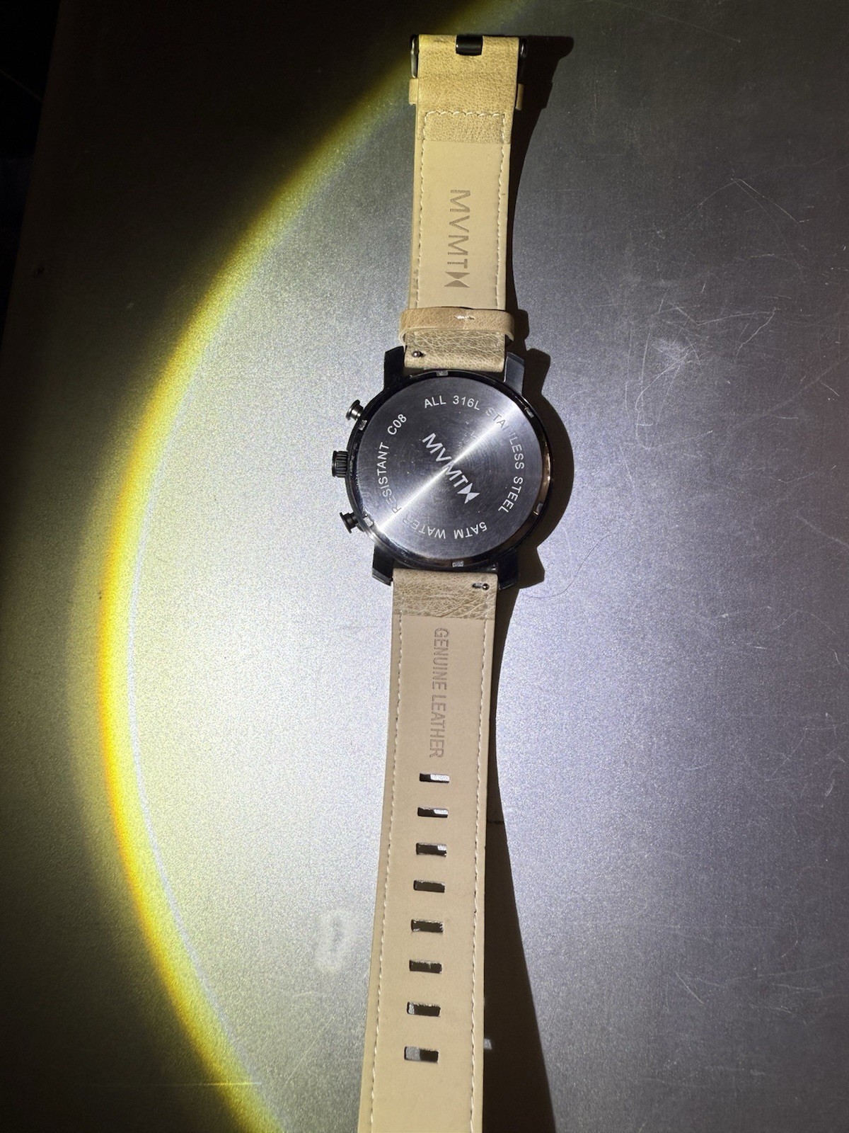 MVMT Men’s MC02-GML Quartz Gunmetal Dial Chronograph Watch