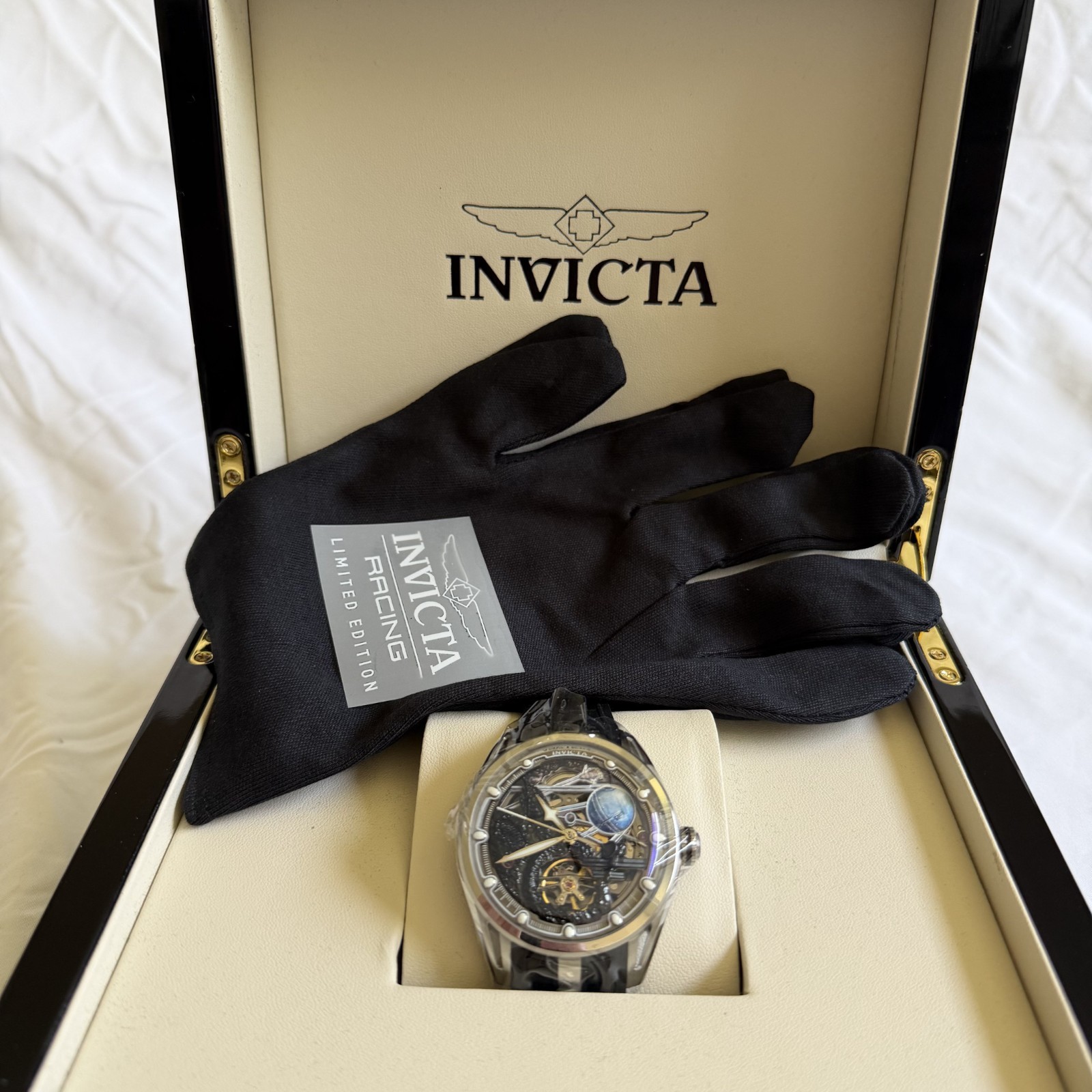 Invicta Celestial Naosia 69527 Men Watch 40mm Automatic Skeleton Dial NEW