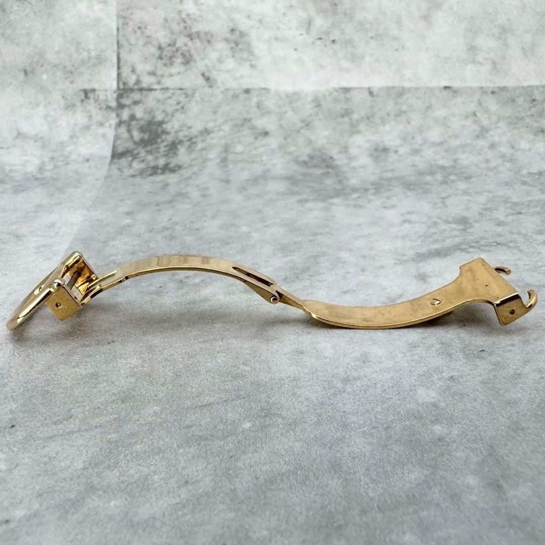 Cartier D-Buckle 14mm Gold Stainless Steel Watch Clasp Japan 071222