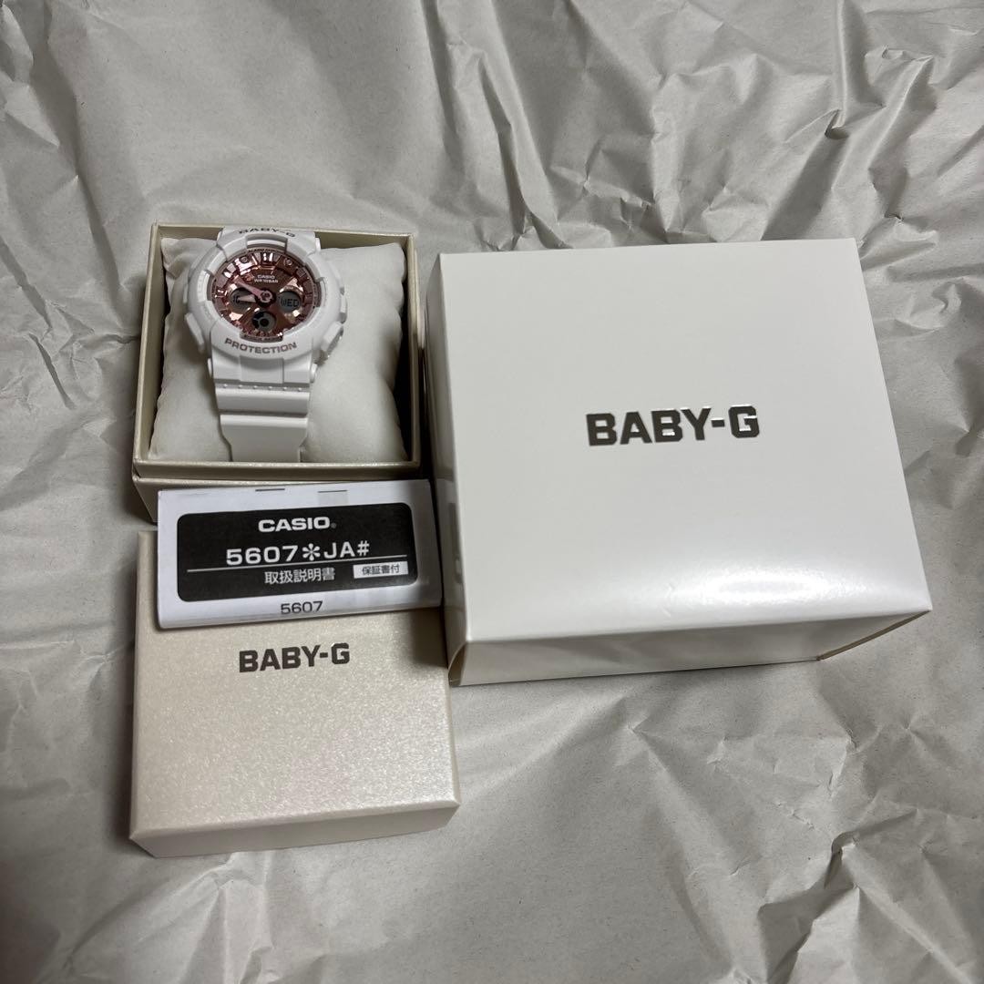 CASIO BABY G 5607 White
