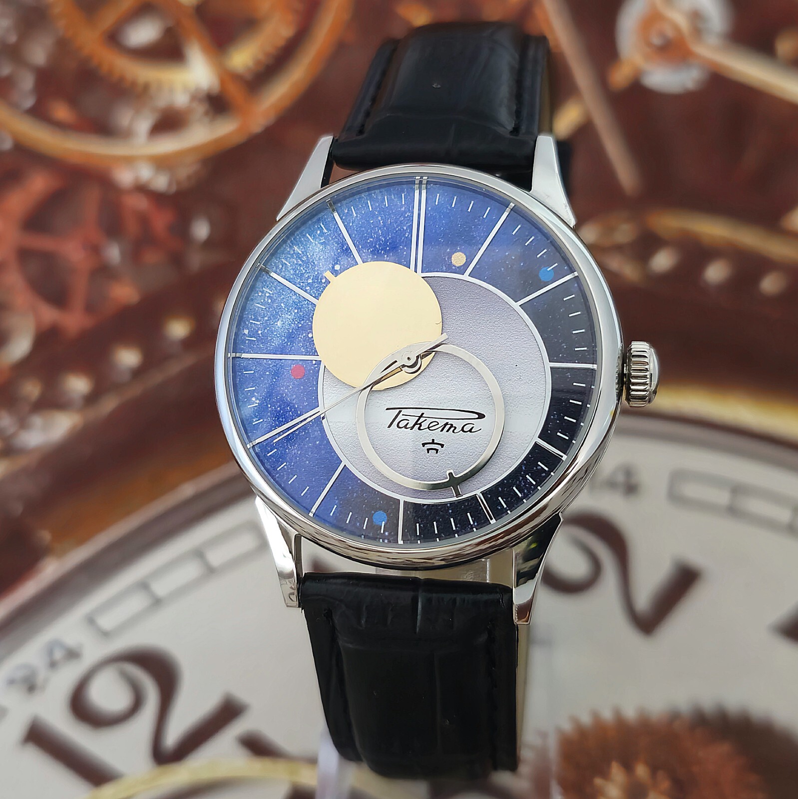 Vintage Watch USSR RAKETA Copernik 2609.HA Planets Wristwatch Copernic Space