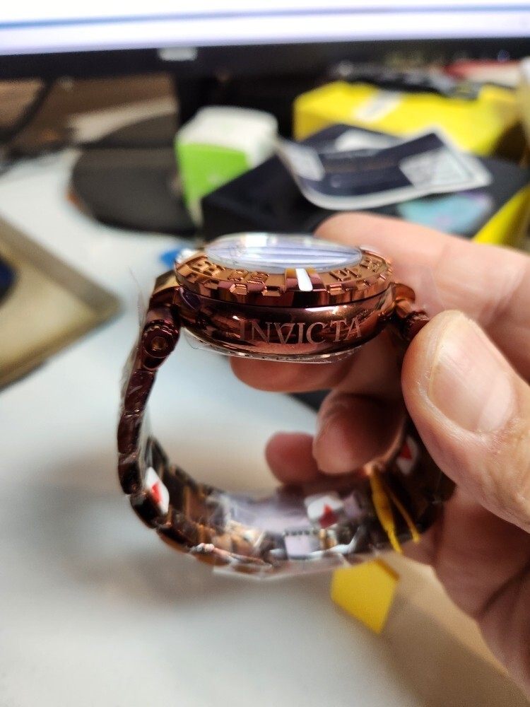 Invicta Subaqua Nebula Automatic Men’s Watch – 47mm, Burgundy (50788)