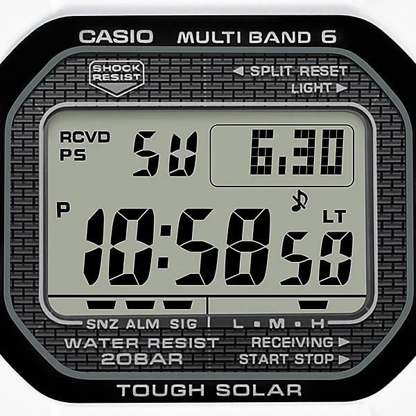CASIO G-SHOCK GW-5000HS-7JF Heritage Series Solar Radio Men’s Watch