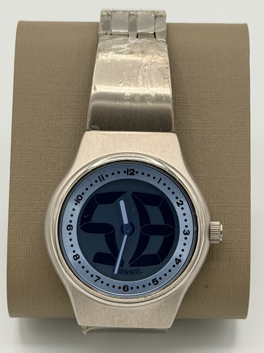 Fossil Big Tic Y2K Era Watch JR-7860 New – Old Stock – Plastic on back & on band