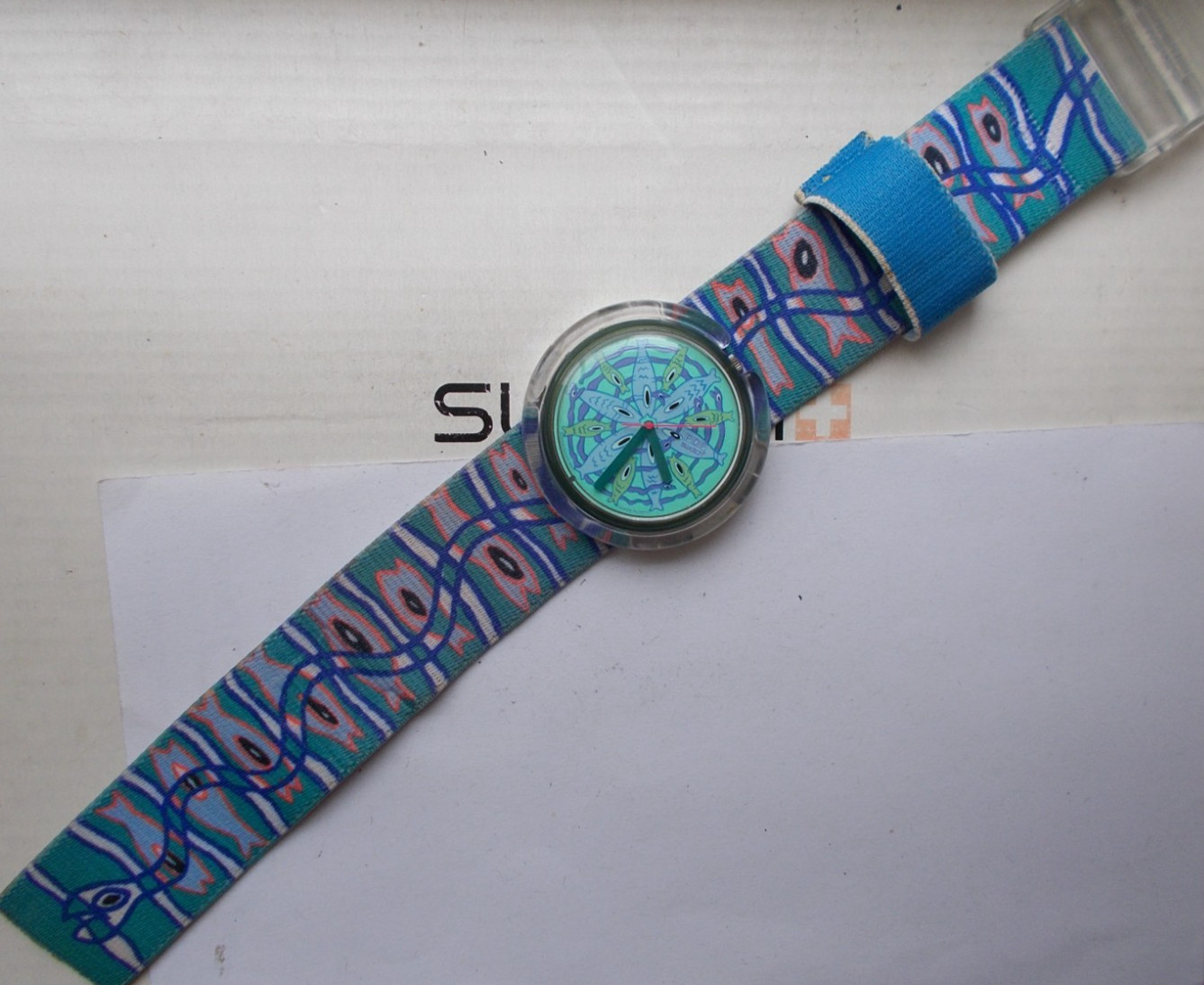 POP SWATCH ” BLUB BLUB ” ’92 EXCELLENT WOW RARE L@@K VINTAGE