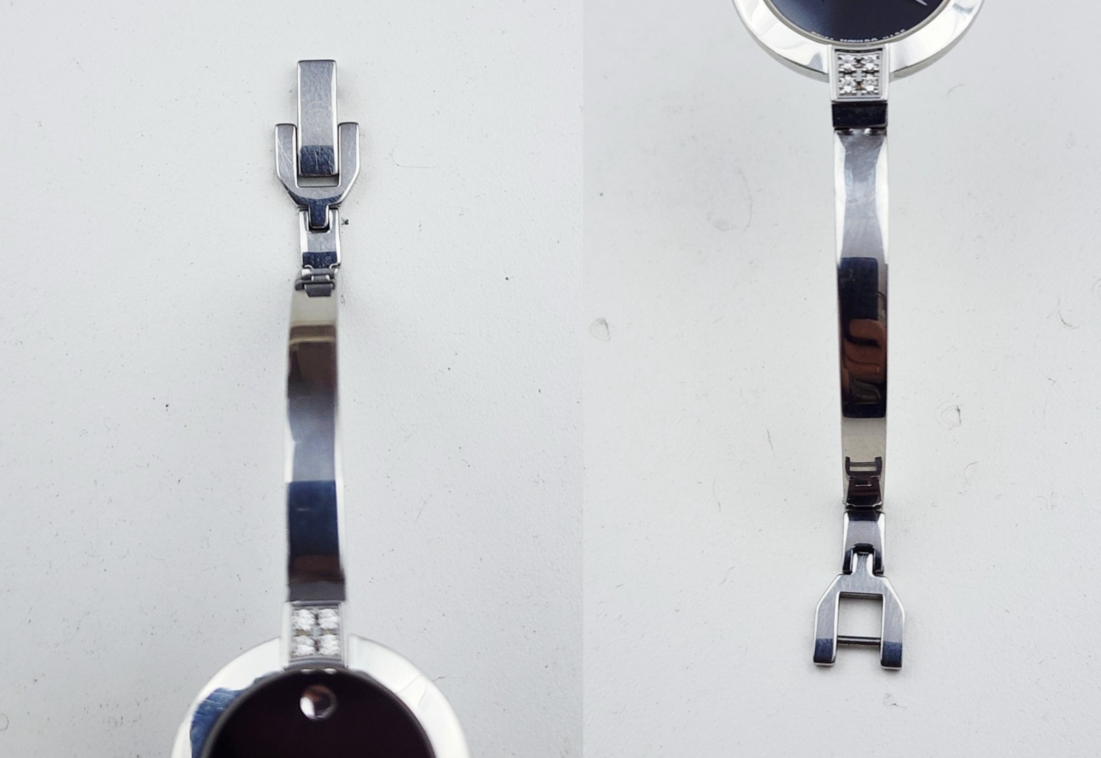 Women’s SWISS Watch MOVADO “Bela” 84.A1.1830S. Marked Diamonds Case. Small Wrist