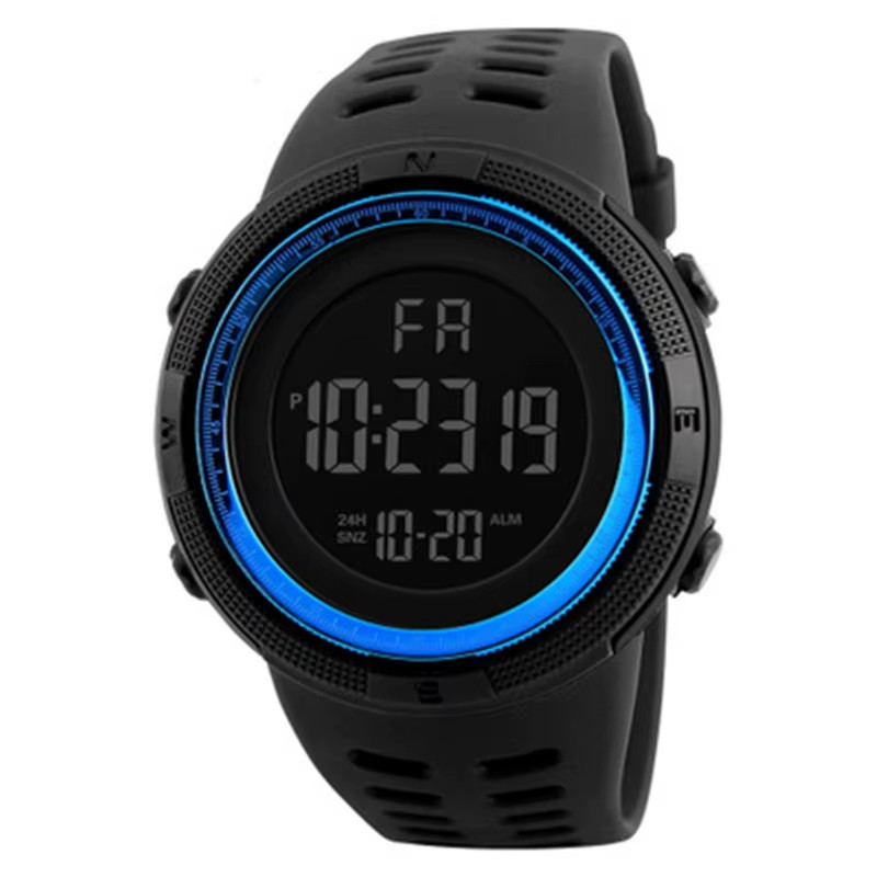 Electronic Watch For Mens Military Sports Watches Luminous Multifunction LED Dig