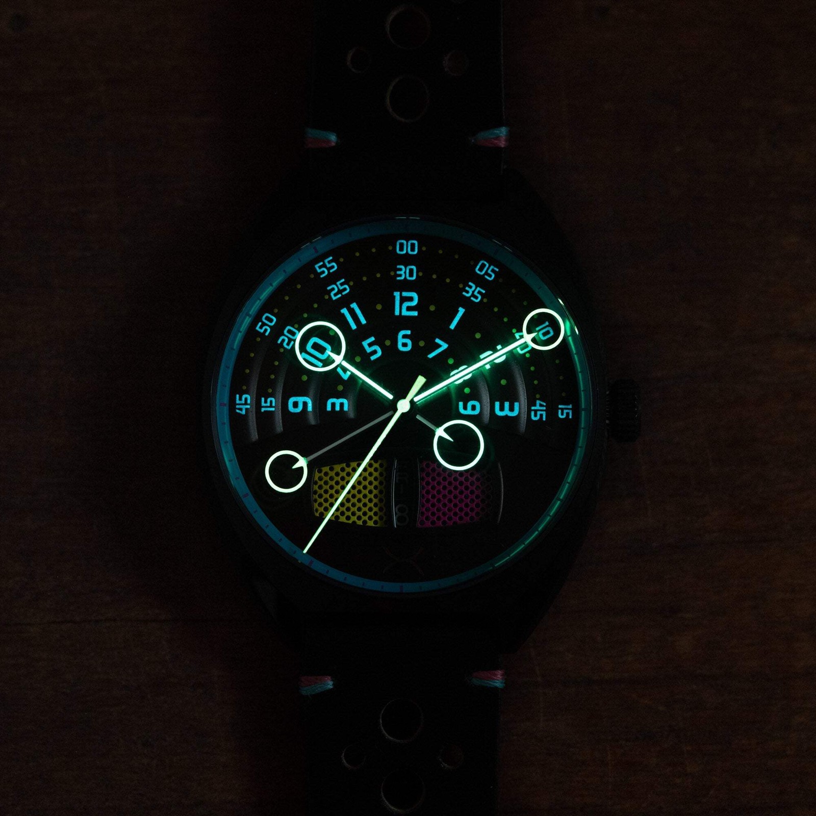 Xeric Halograph III Automatic CMYK Watch – Brand New