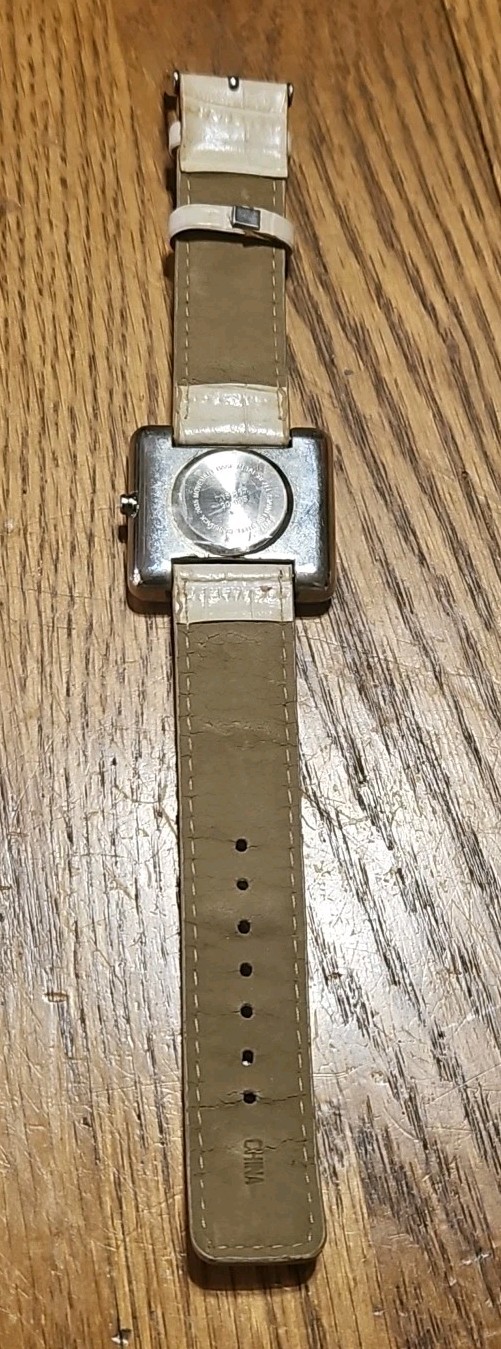 Vintage Massini Silver & Gold Tone Analog Wrist Watch