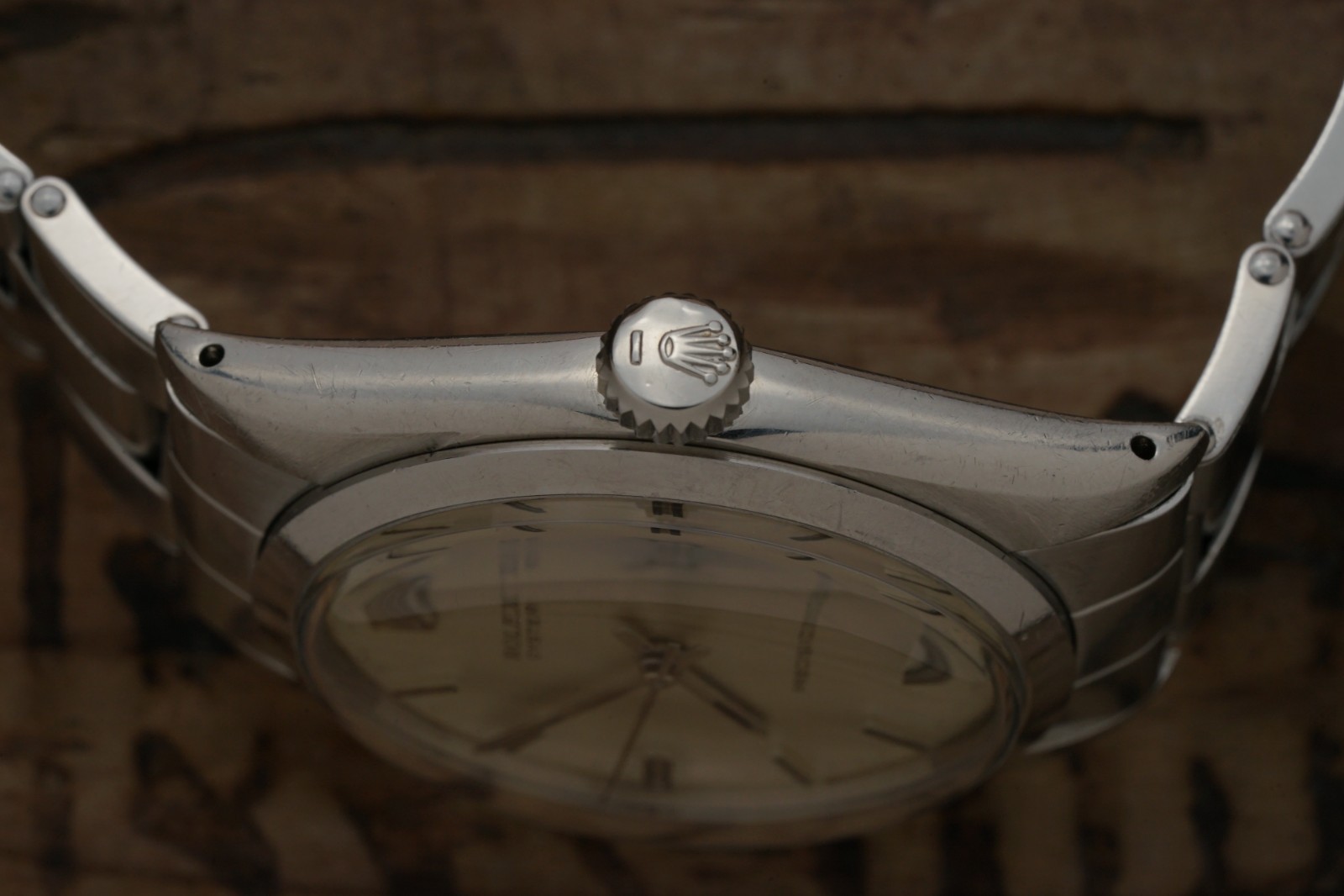 c1969 Serviced ROLEX Vintage Oyster 6426 sand-textured 34mm cal.1225 #1601