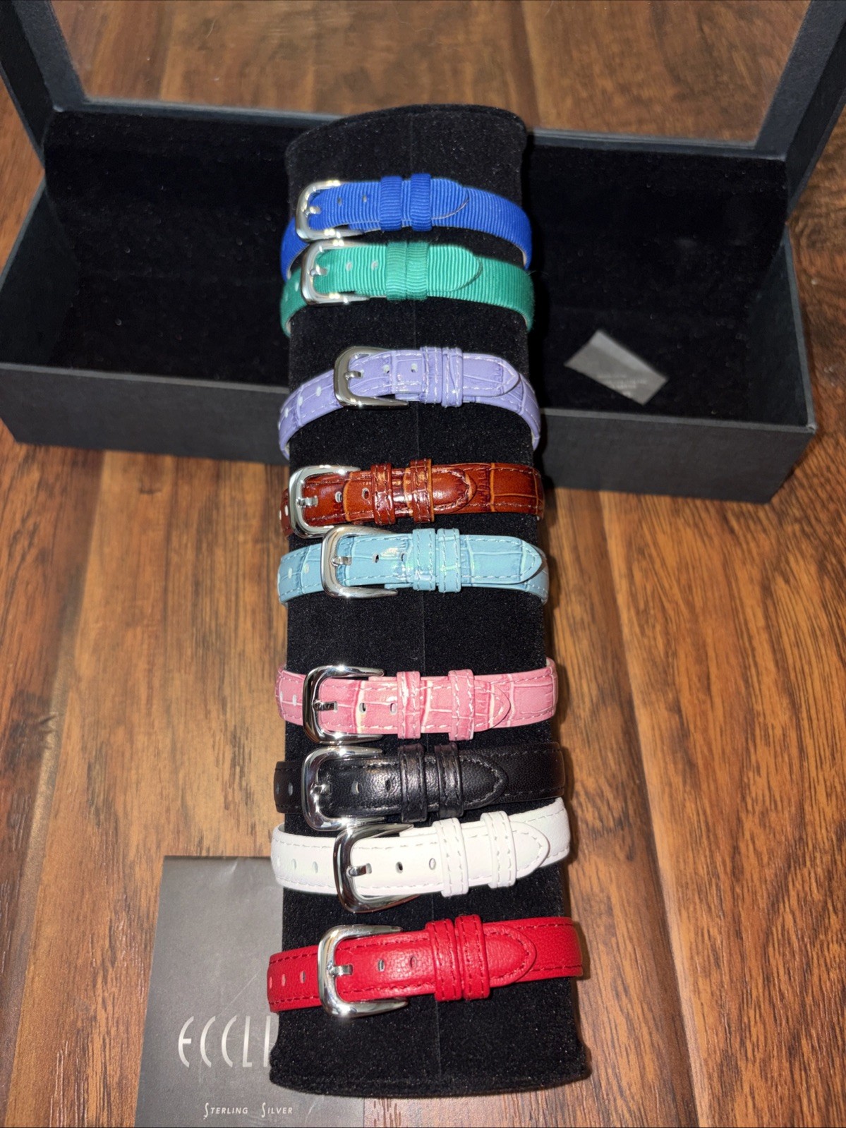 Exclissi Sterling Silver Watch Changeable Adjustable Bands – No Watch