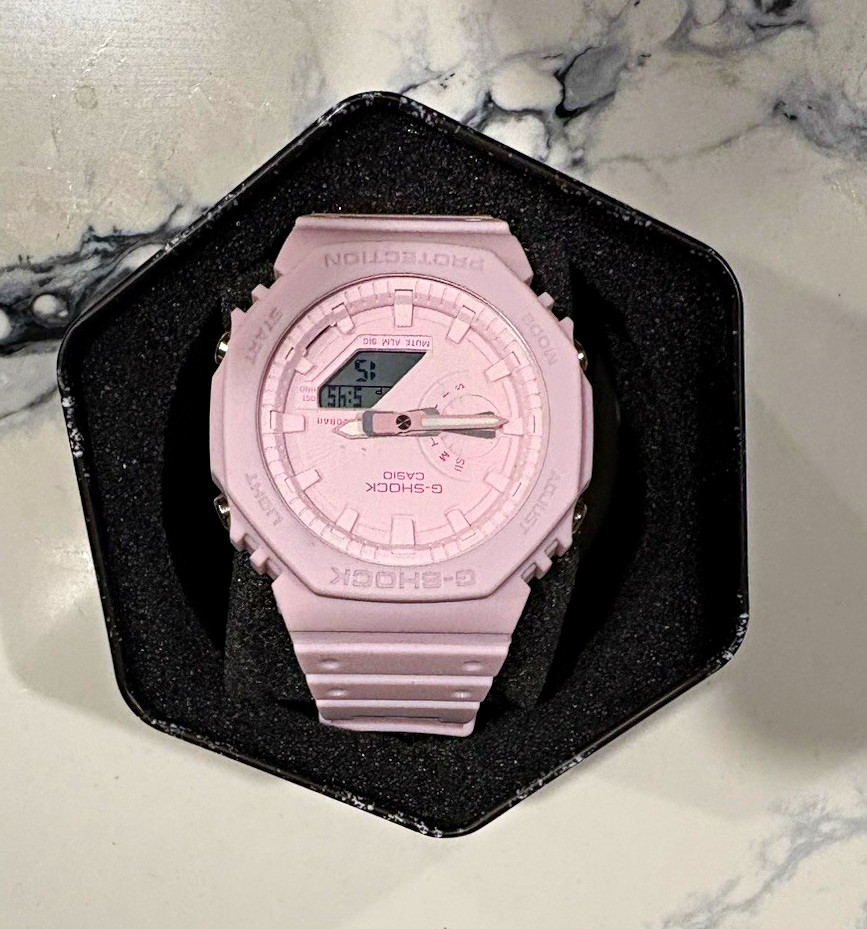 Casio G-SHOCK GA-2100S Pink Analog-Digital Quartz Resin 200m Watch
