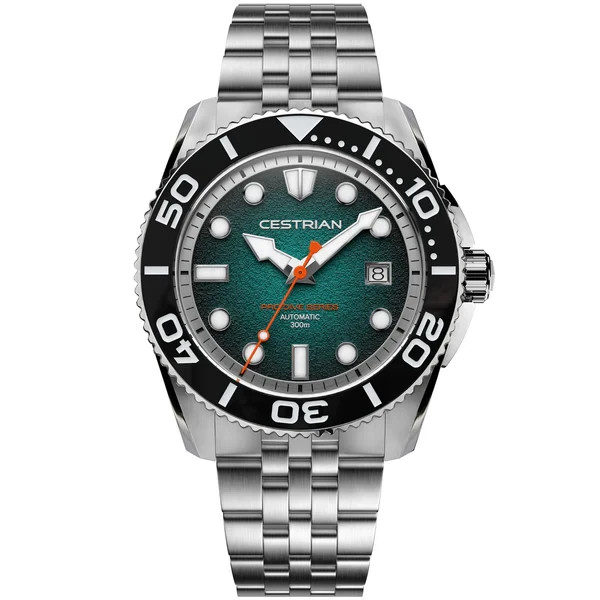 Cestrian Pro Dive Series Teal Fumé Dial Automatic 300m Men’s Watch CP-TLB001