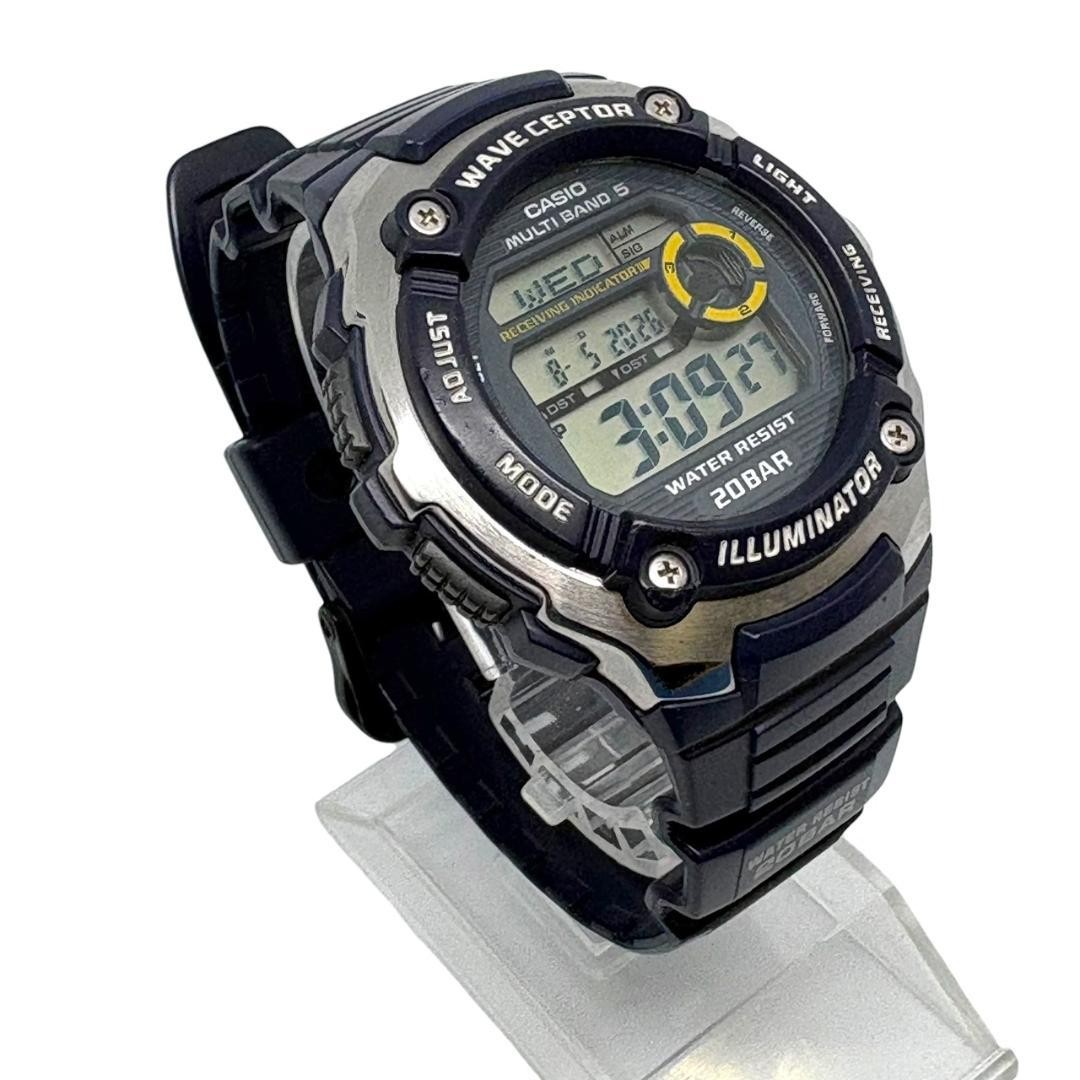 [Battery Replaced] CASIO WV-M200 Wave Ceptor Radio-Controlled Watch From Japan
