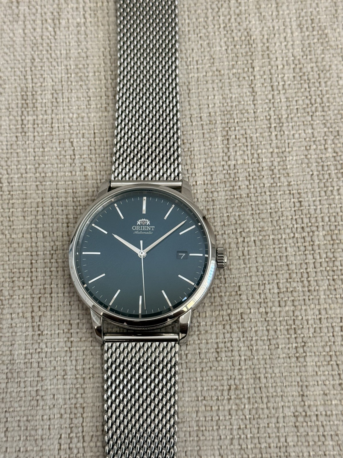 Orient Maestro Automatic Watch Green Dial Basic Date AC0E06E Made in Japan