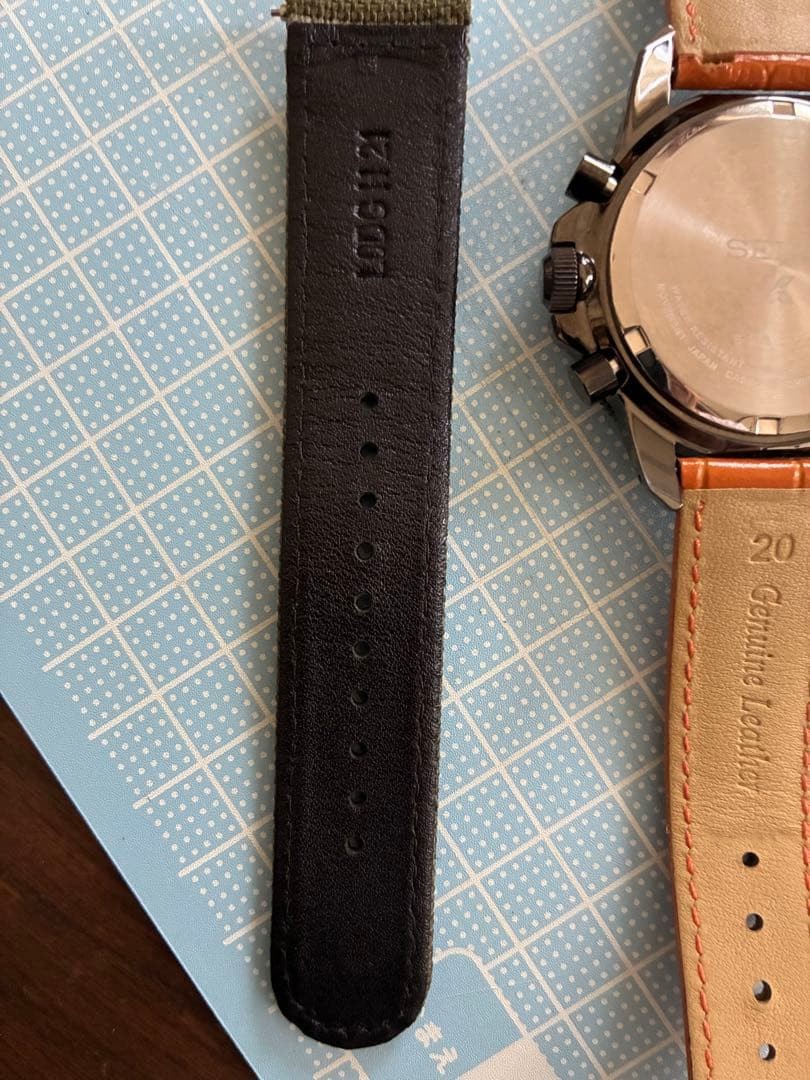 Seiko Prospex Solar Chronograph V172-0AL0 Black Dial Compass Bezel Watch