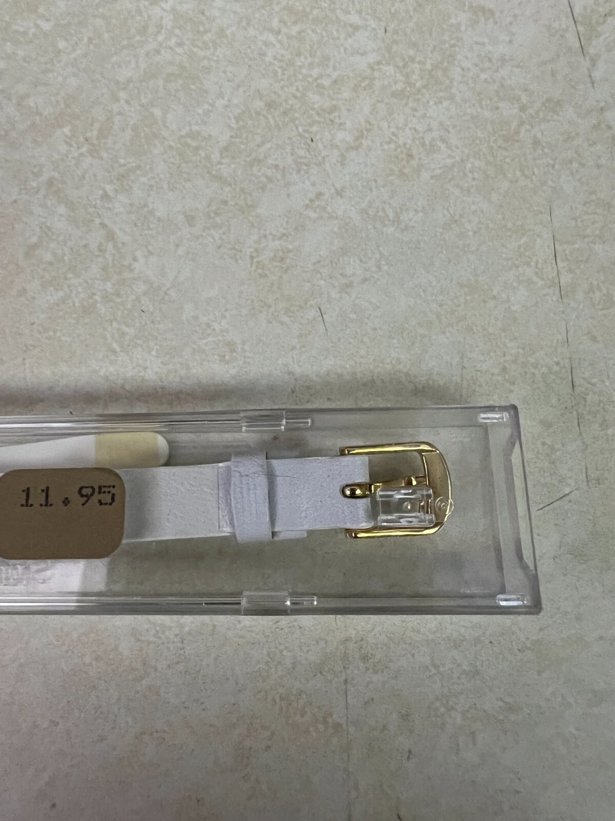 Vintage Speidel Watch Band – NOS: Womens White Calfskin 10mm R70/260/230 Mint!