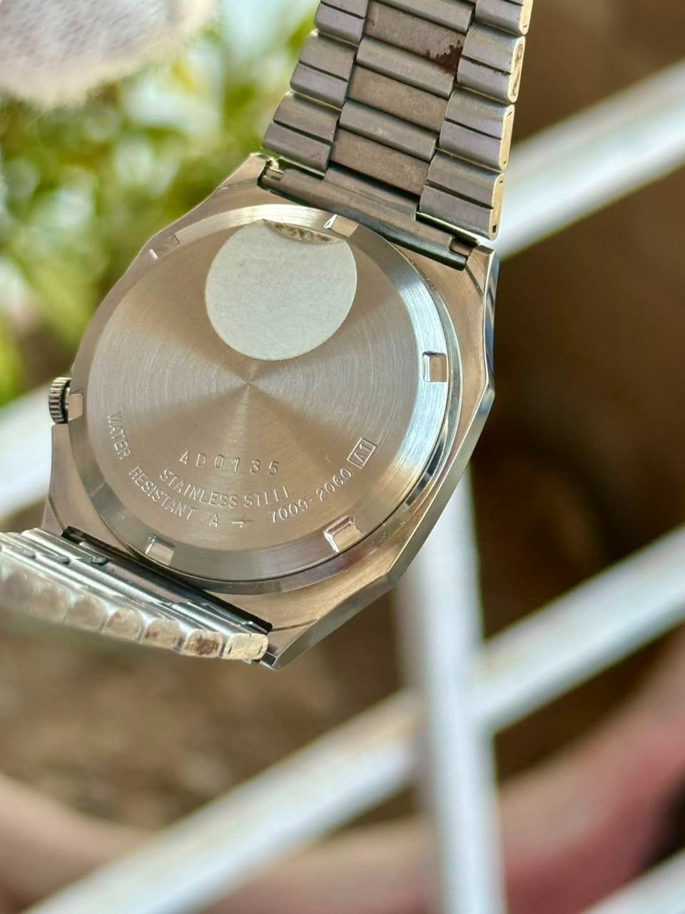 Seiko 5 Automatic Vintage Men’s Watch Silver Sunburst Dial Day Date Stainless St