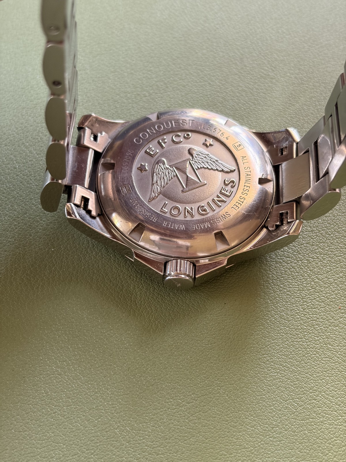 Longines Conquest Automatic L3.676.4.99.6 39mm Watch – Good Condition!