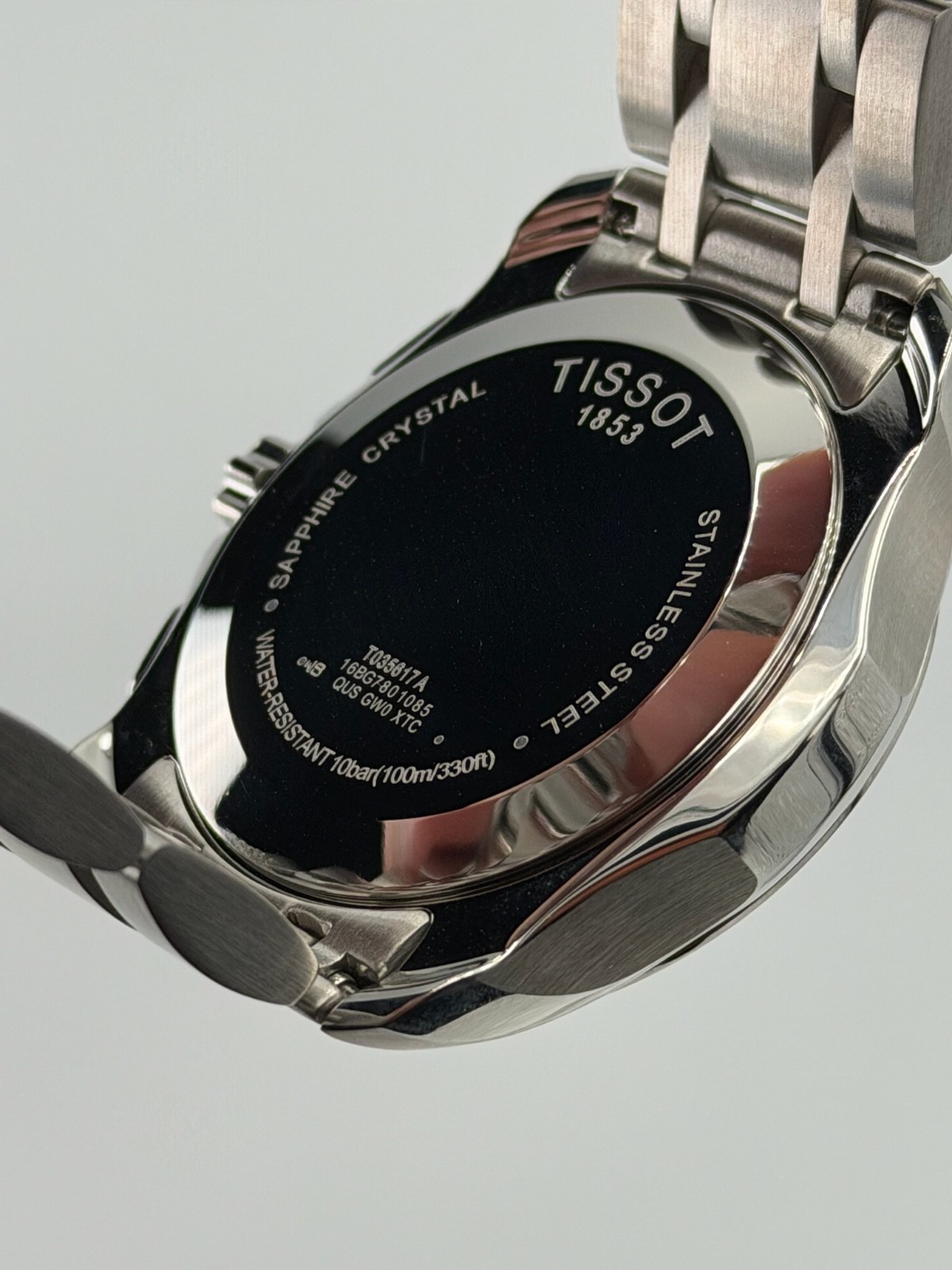 TISSOT T-Trend Couturier Silver Dial Men’s Watch T035.617.11.031.00