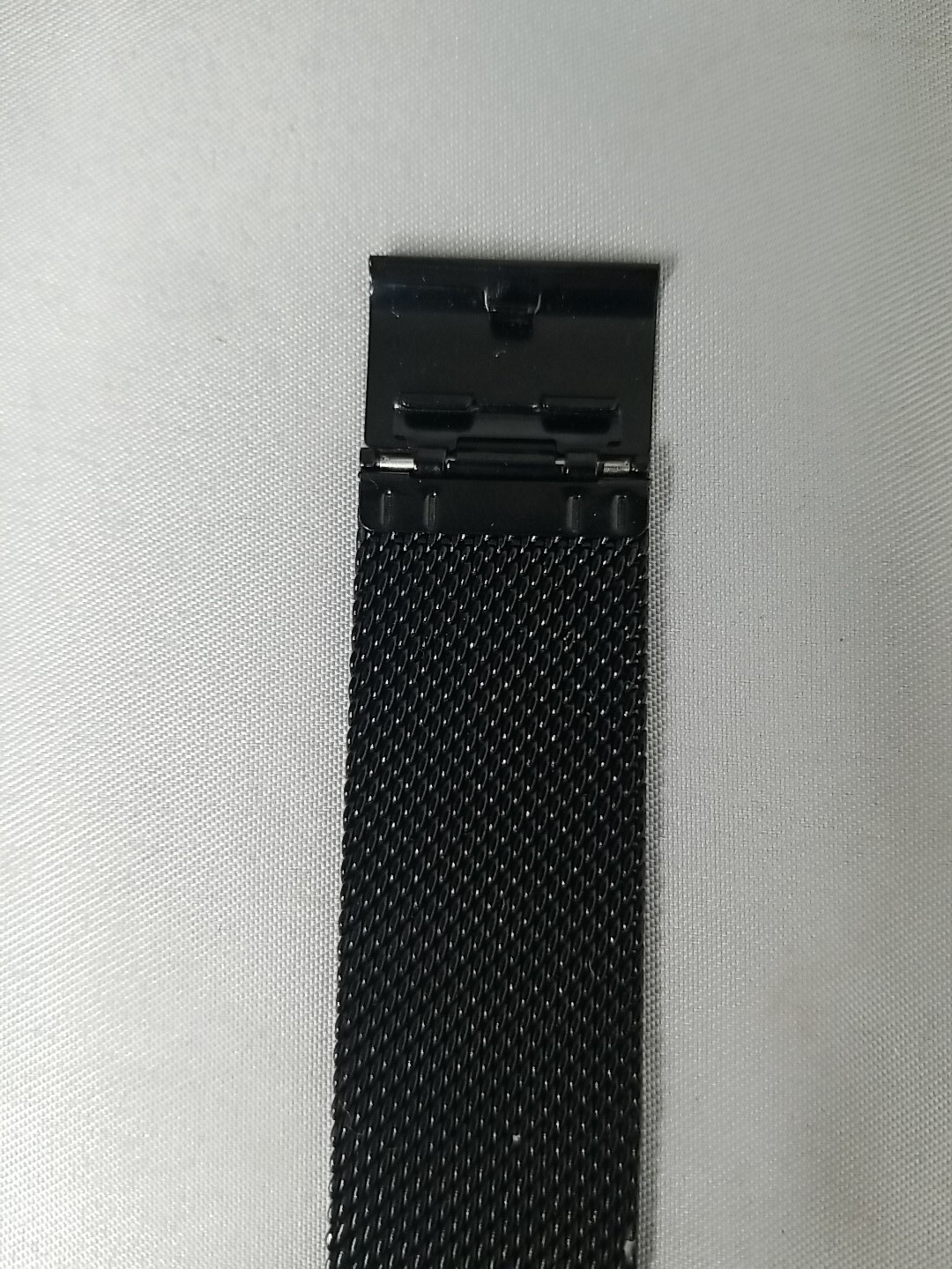 Men Fashion Slim Mesh Stainless Steel Waterproof Casual Quartz Wrist Watch Black