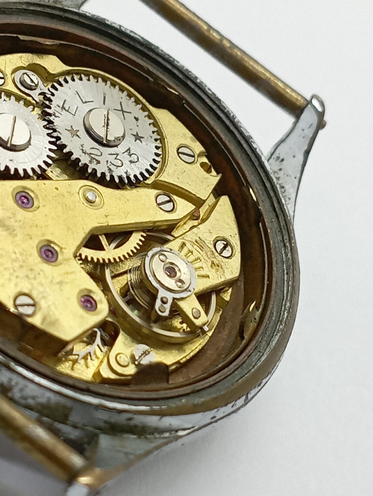 Vintage ELIX watch Cal. “Cupillard 233 New” Working Very Well