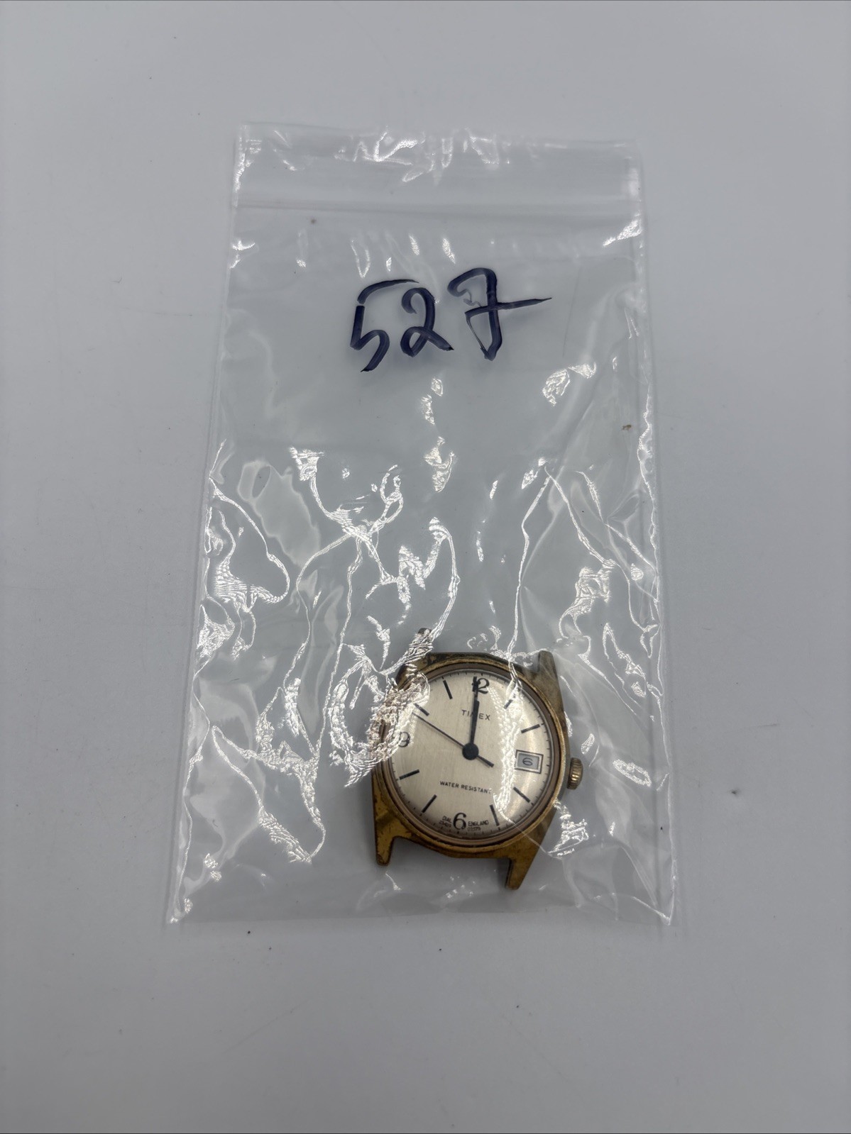 Vintage Timex Sprite 23429-02579 England Dial Not Working For Parts Or Repair