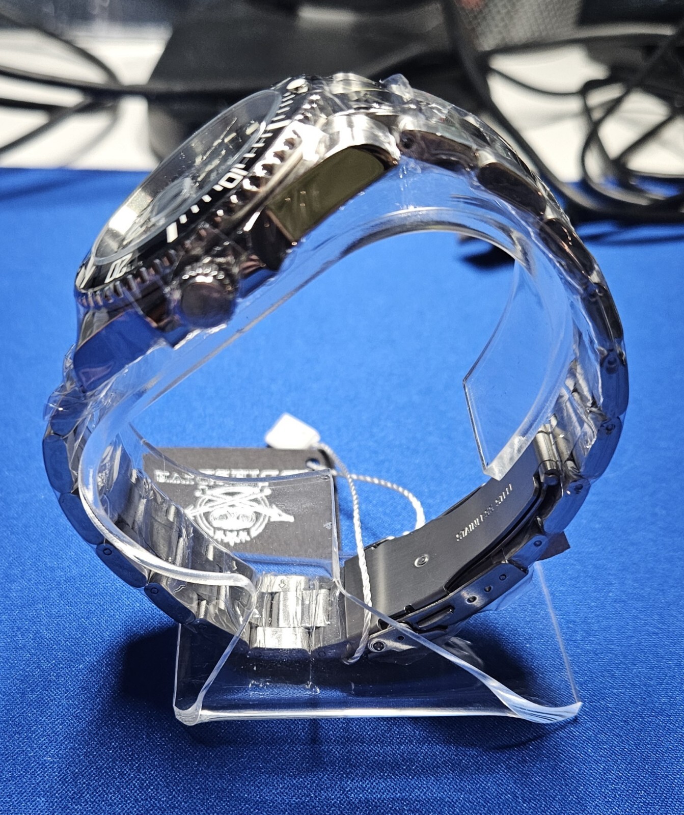 ADDIESDIVE Stainless Steel Watch Men’s Driver Quartz Watch With Hardcase New