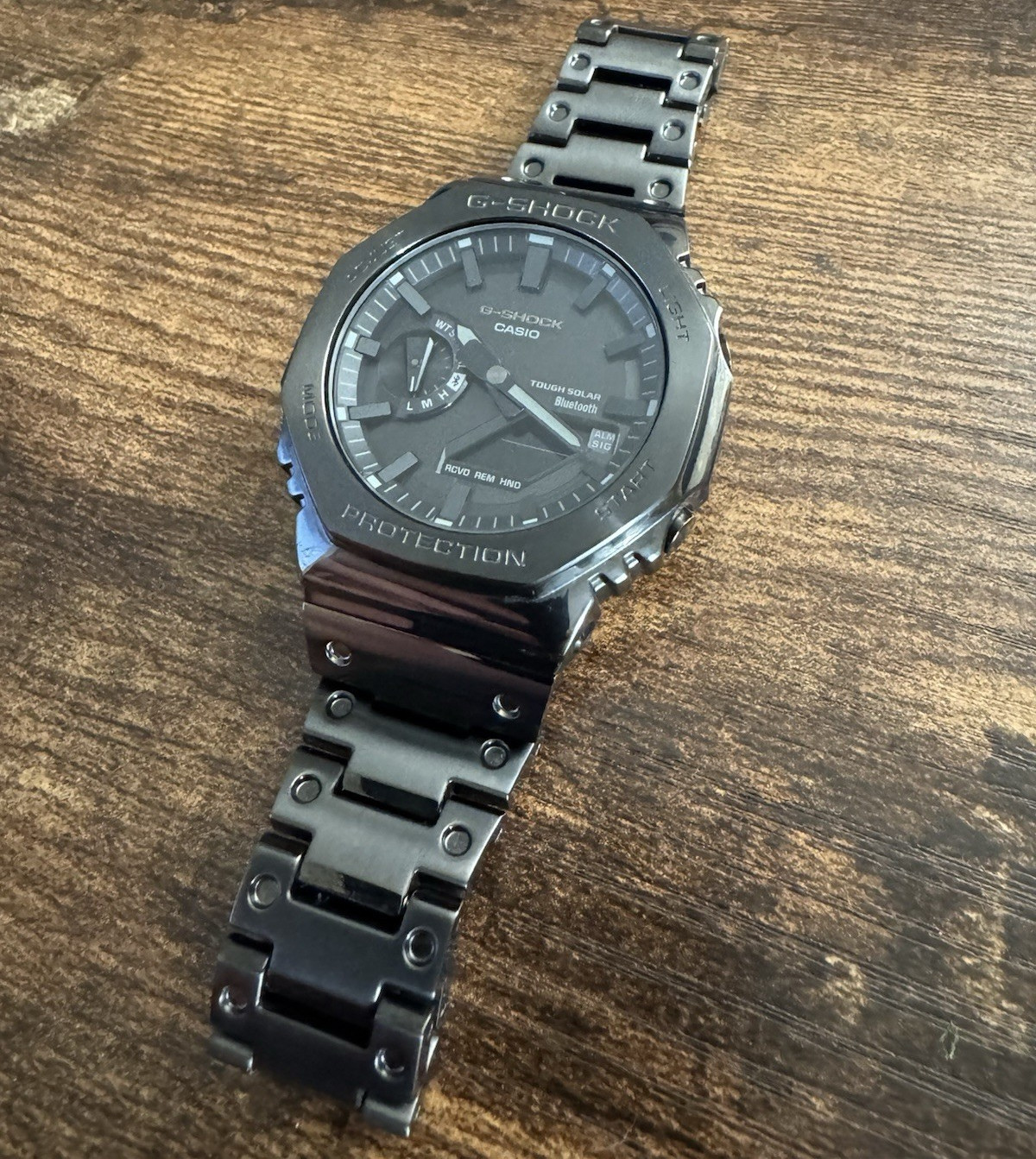 Casio G-Shock GM-B2100 GMB2100BD-1A Tough Solar Bluetooth Black Box Papers