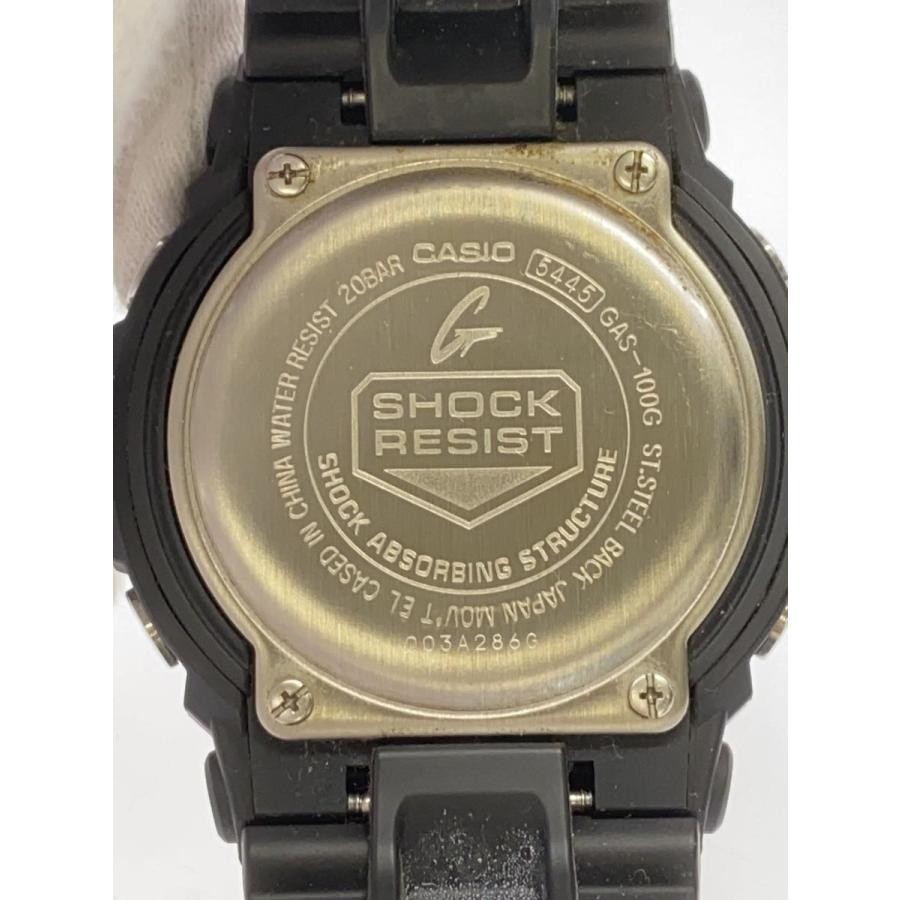 CASIO GAS-100G Case Size 5.4 ×5.2cm Used Watch #7107