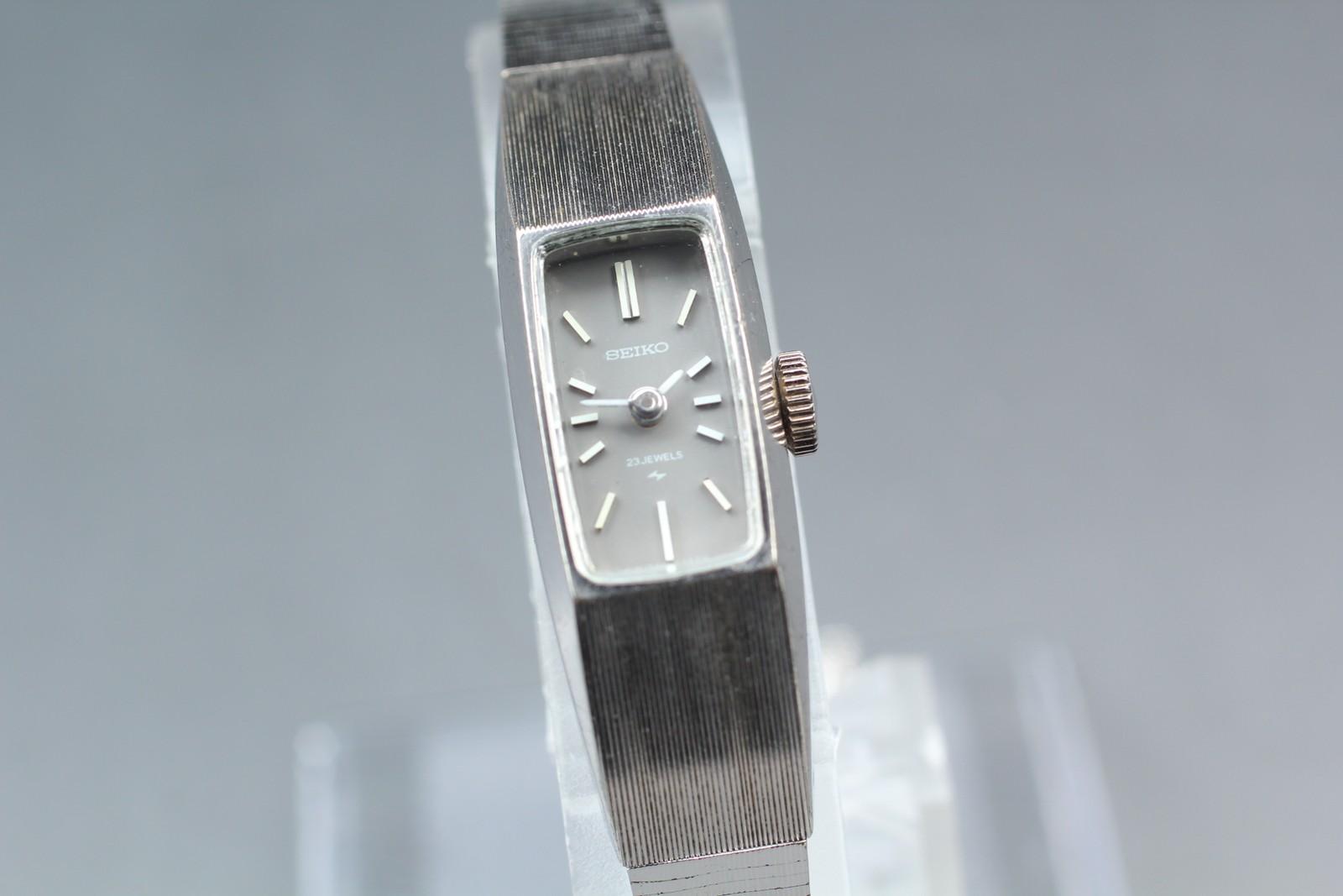 Vtg 1972 N MINT Seiko Bracelet 1520-3570 23J Hand-winding Womens Watch JAPAN
