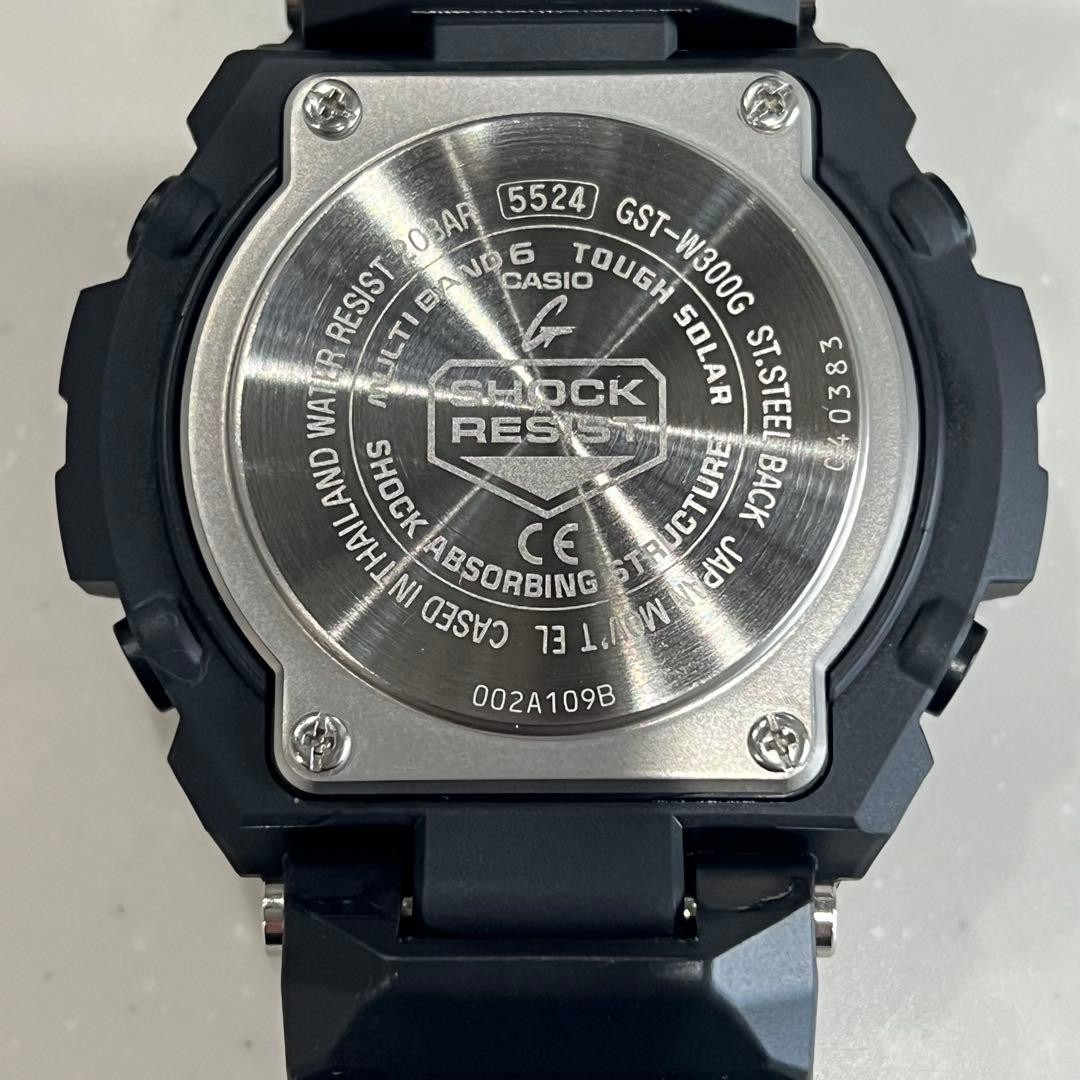 CASIO G-SHOCK GST-W300G Radio-Controlled Solar Watch—Extremely Popular