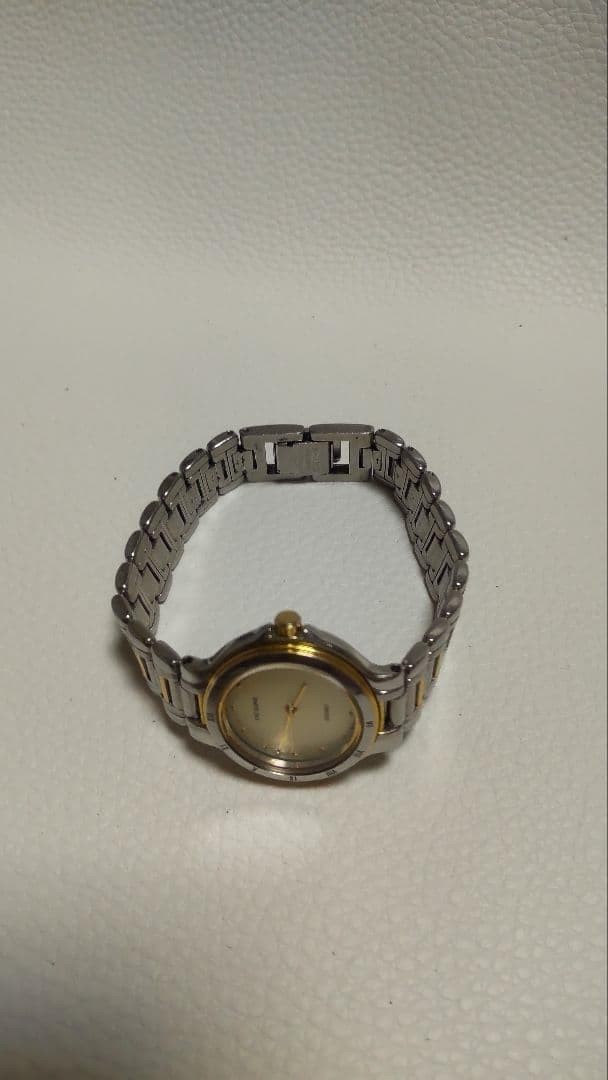 Seiko Exceline Quartz Ladies Watch Two-Tone 24mm wrist 15.0cm/5.9in