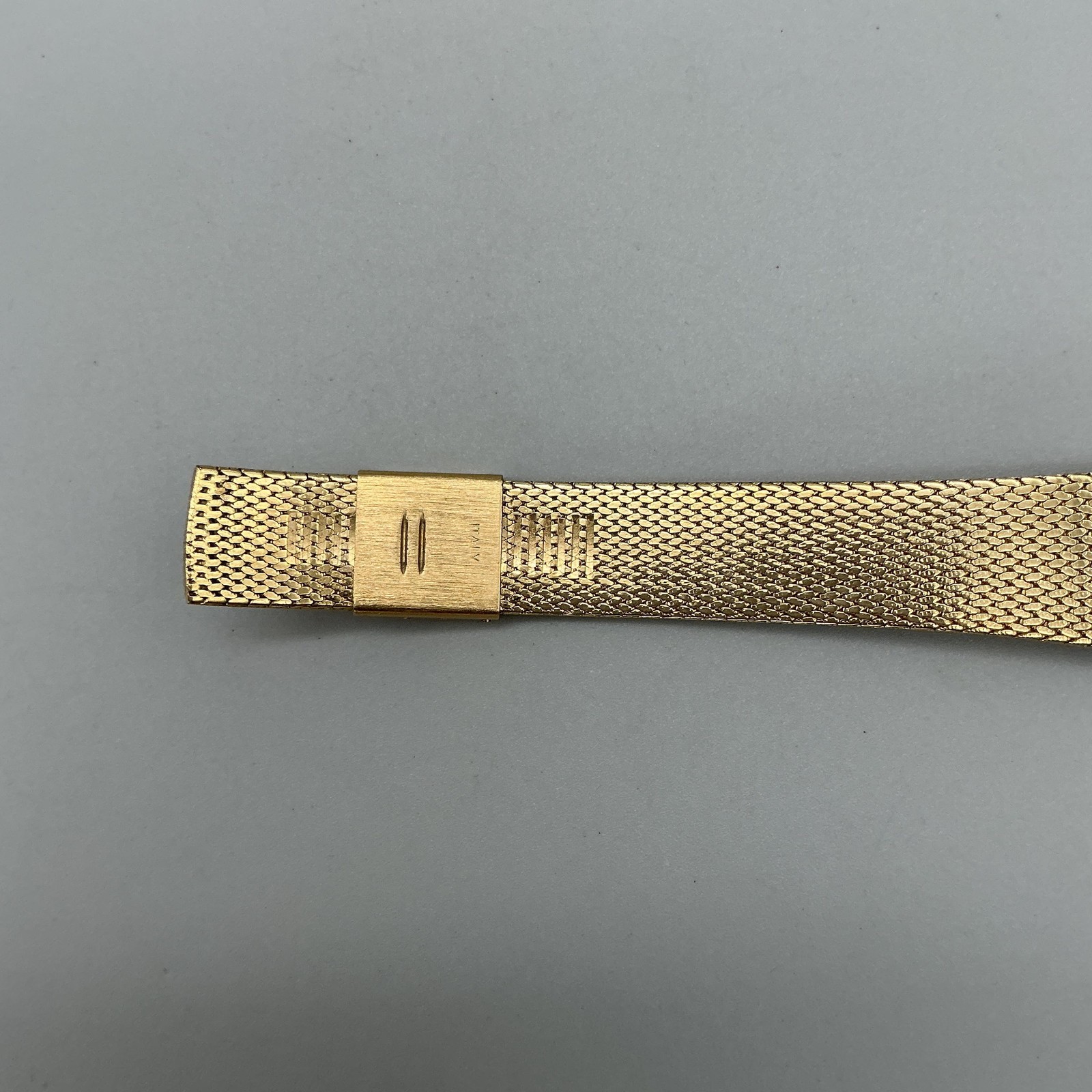 Vintage Jules Jurgensen Mens Watch 28mm Champagne Dial Gold Tone Mesh 4568