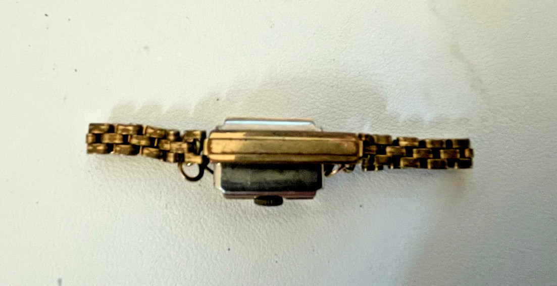 Roxedo Vintage Women’s Wristwatch Rolled Gold Swiss Made 5 Jewels Spares Repair