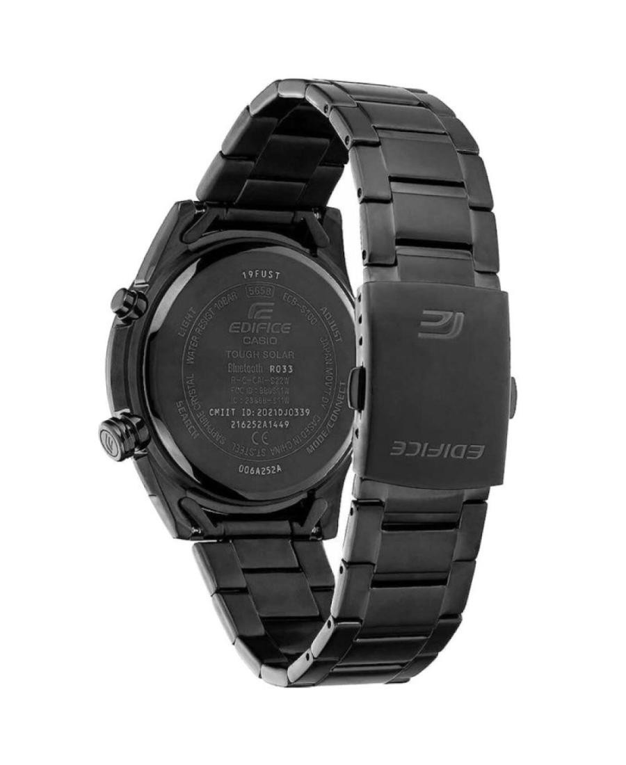 CASIO Men Digital Eco-Drive Casual Watch Classic Dress Black Dial Waterproof Rou