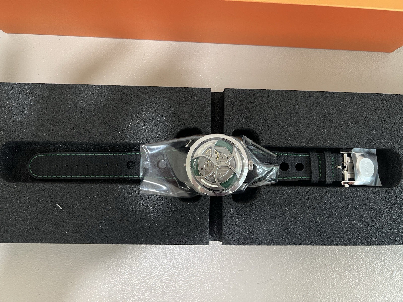 2024 M.A.D. Editions MAD1 Green by MB&F 42mm Clover Edition – BRAND NEW in box!