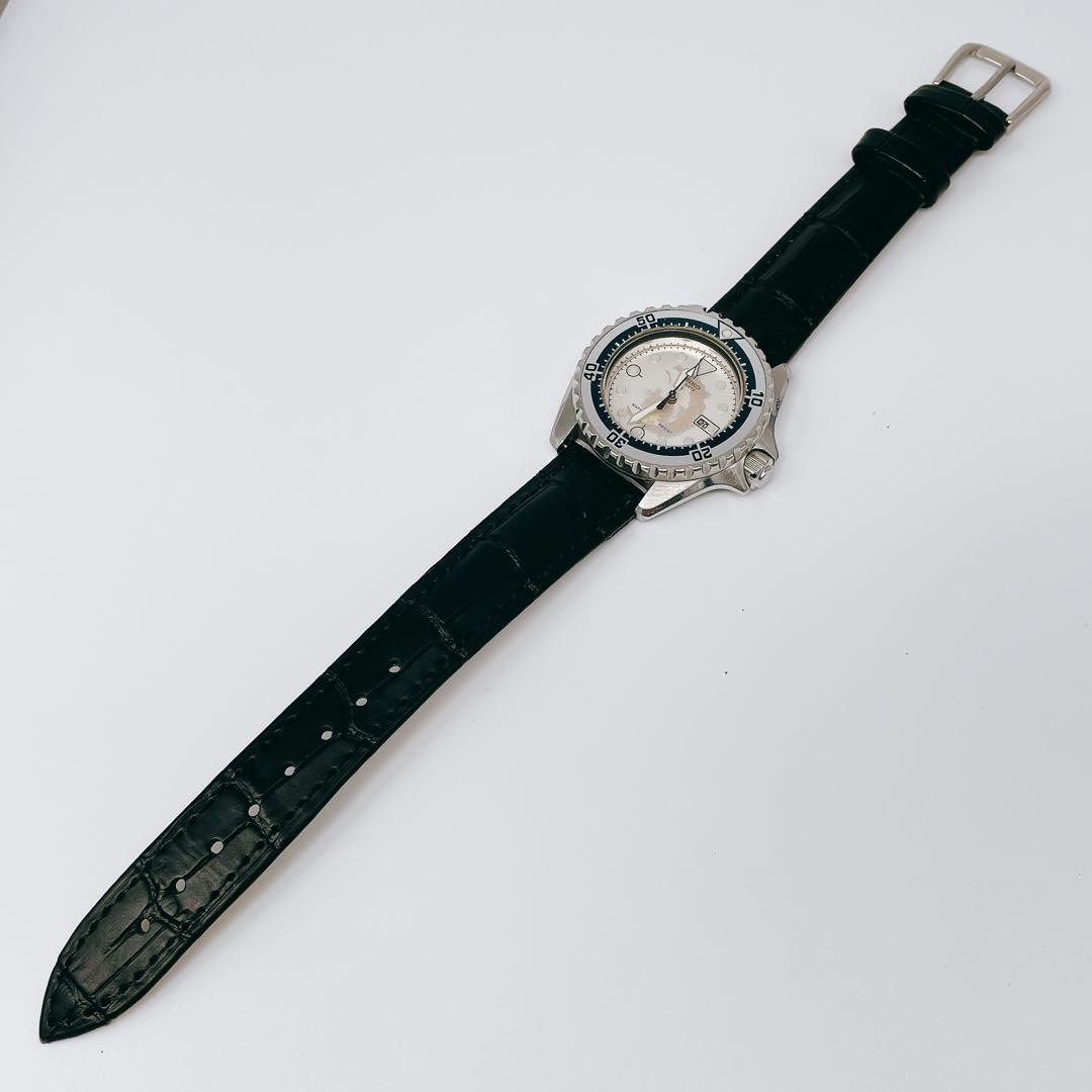 Seiko Diver Vintage 2625-0170-F Gold Quartz Watch Japan 071116