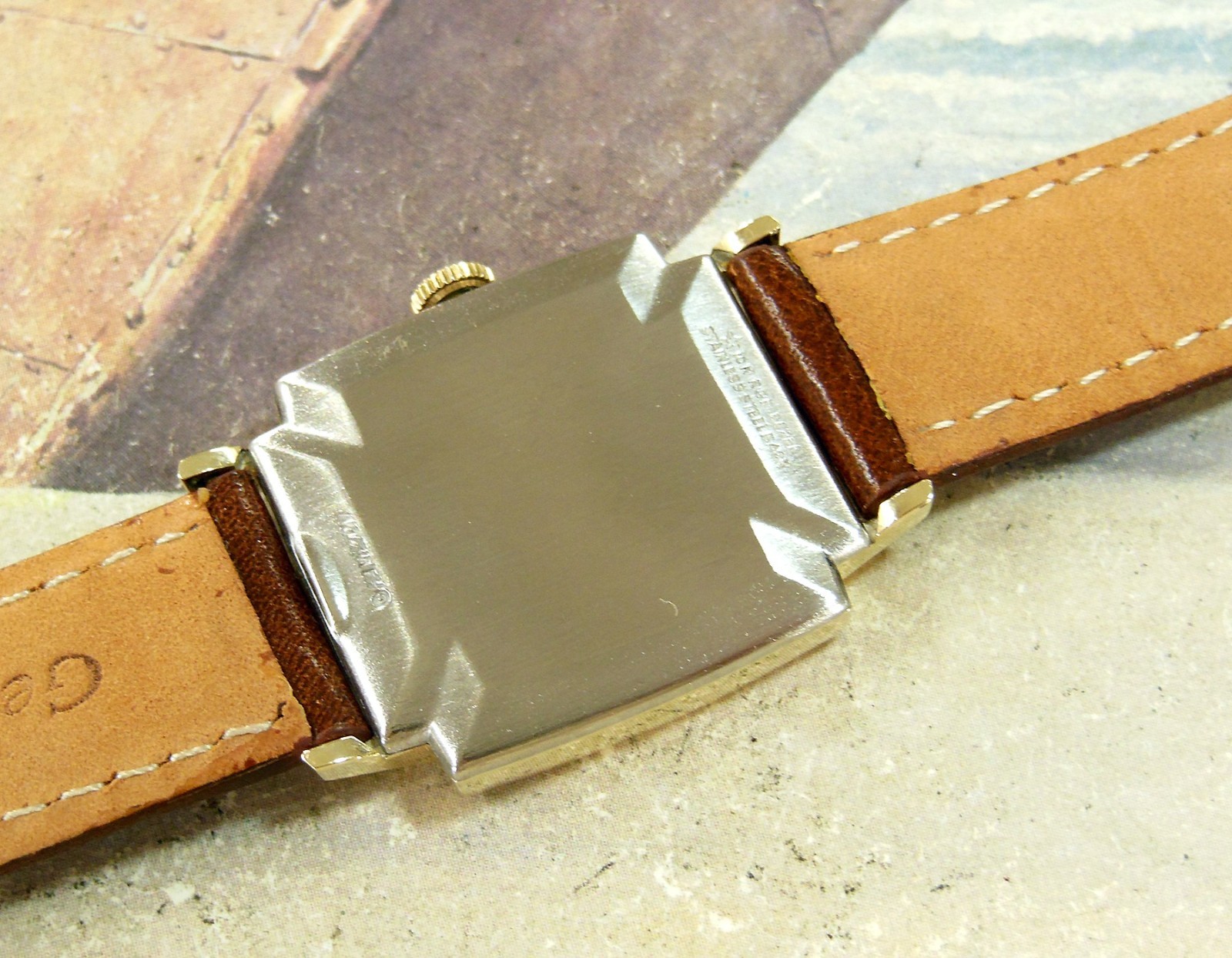 1962 Vintage HAMILTON GARY, Stunning Salmon/Silver Dial, Serviced with warranty