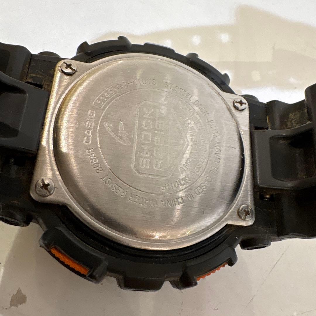 CASIO G-SHOCK GA-110TS Gray x Orange