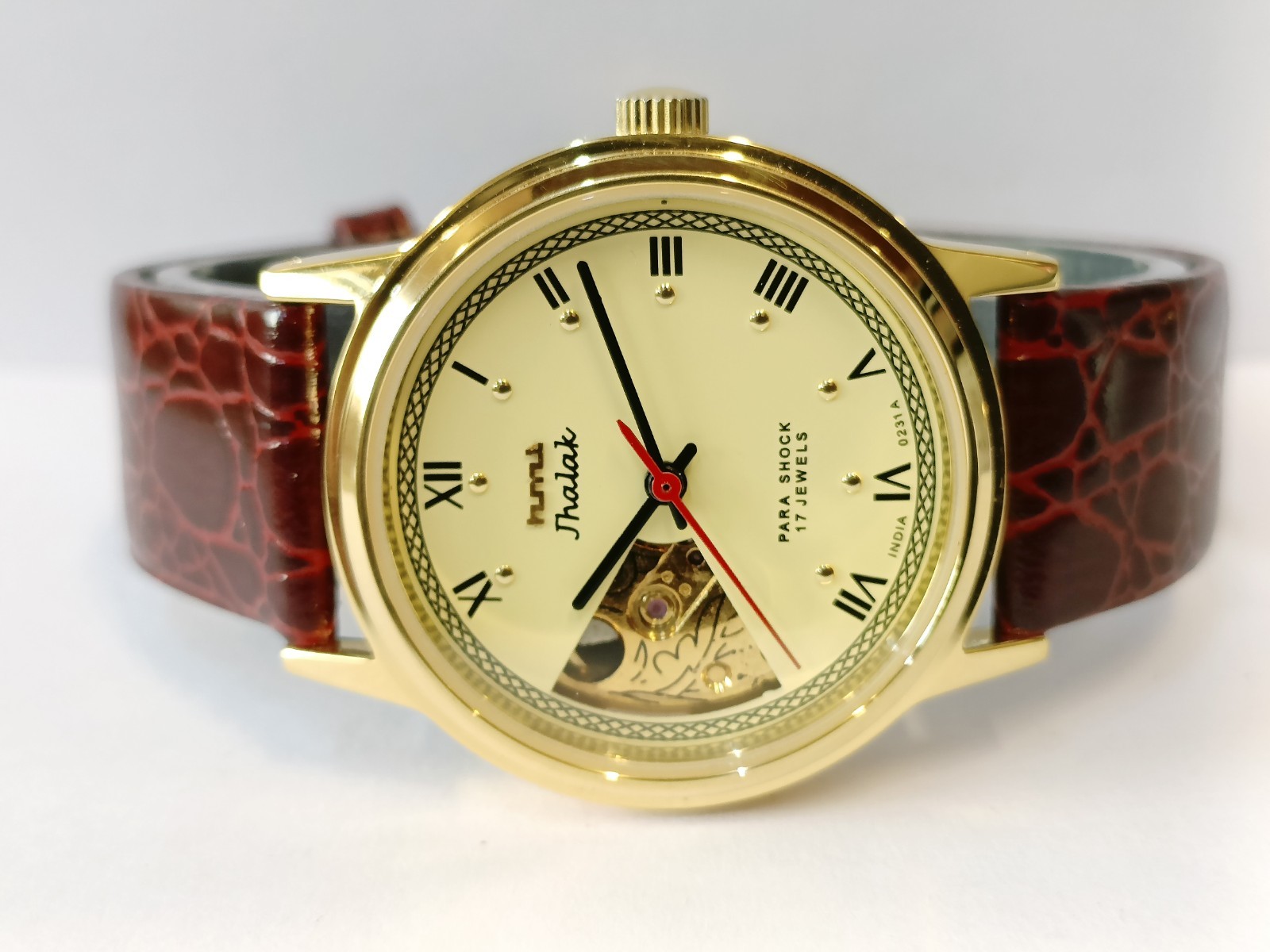 HMT JHALAK 17J WINDING CREAM DIAL 0231 INDIA MEN’S WORKING CONDITION