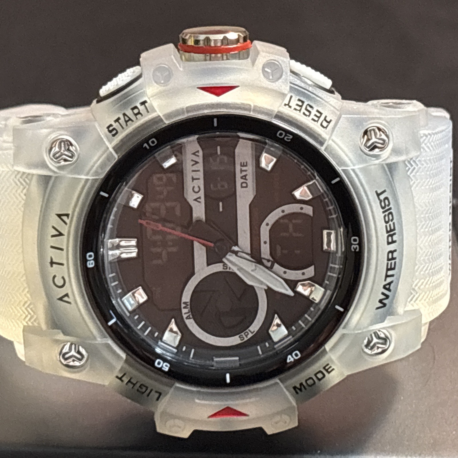 Invicta’s Activa X Digital 🔥🔥Acw8086-002 Clear Quartz Unisex Watch