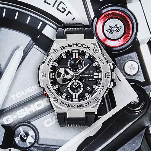 CASIO G-SHOCK GST-B100-1AJF G-STEEL Bluetooth Tough Chronograph Men’s Watch