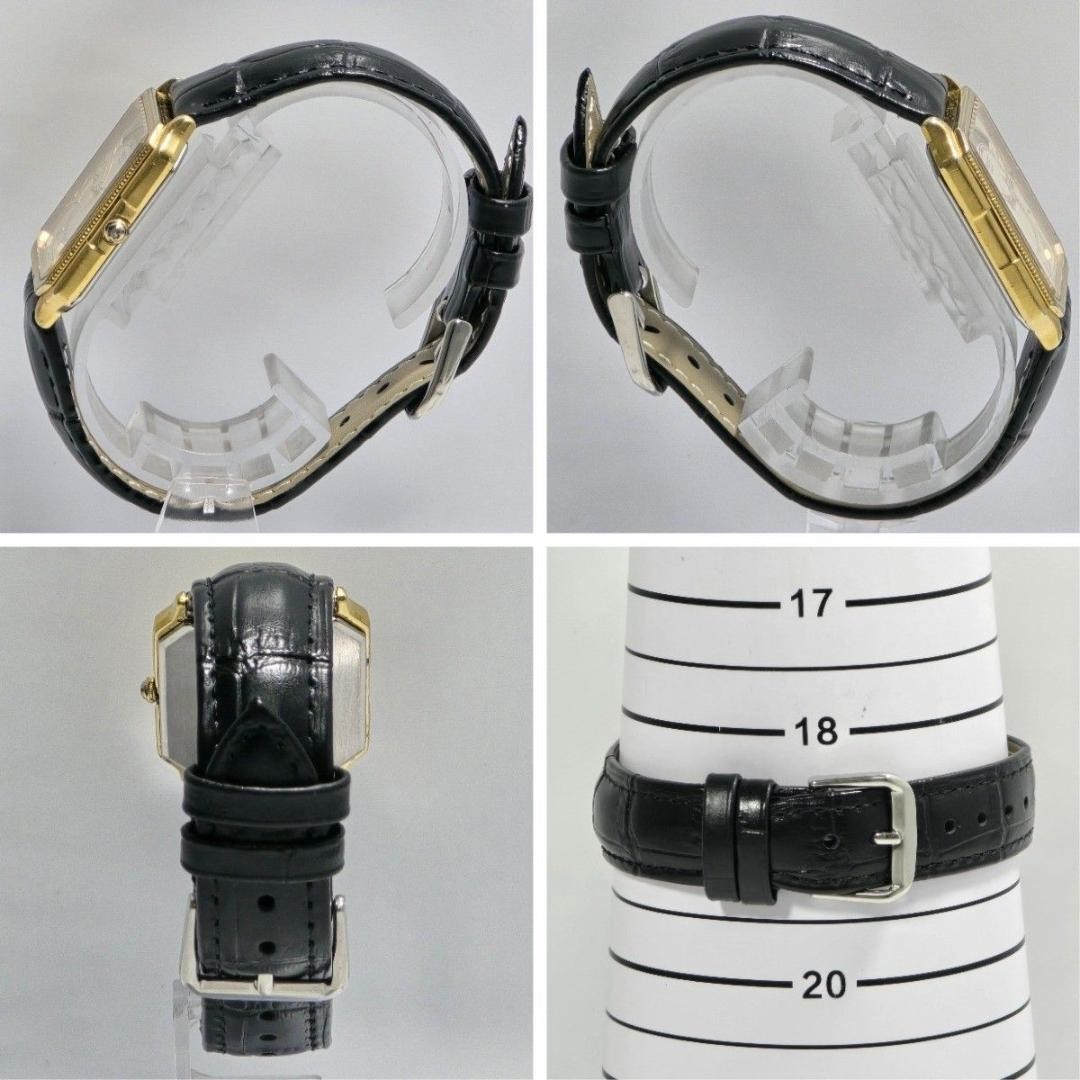 Seiko Arc Date 7432-5A00 Quartz Gold Dial 27.2mm Wrist 19cm Used